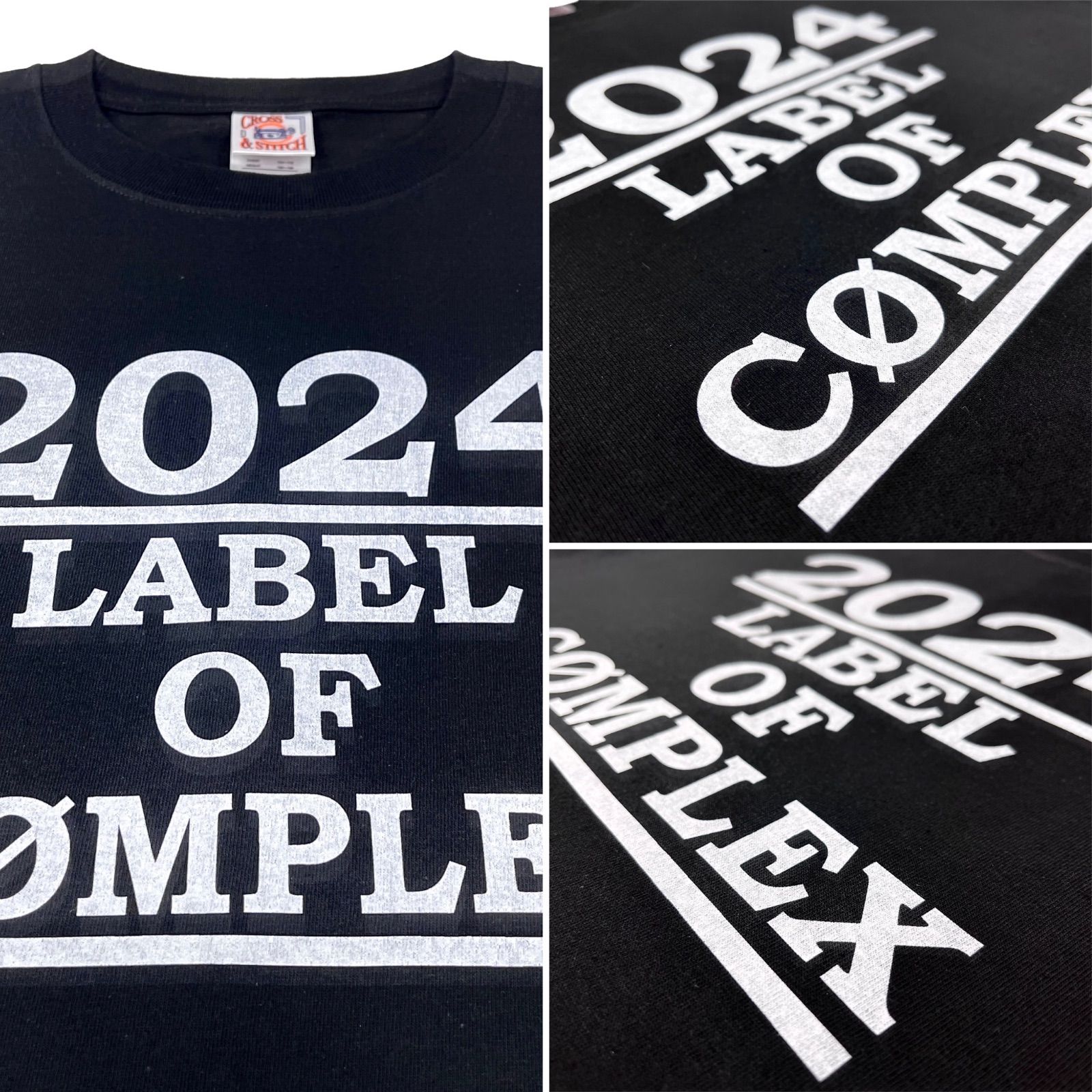 COMPLEX 日本一心 2024 Tシャツ ホワイト Lサイズ Amazon.co.jp