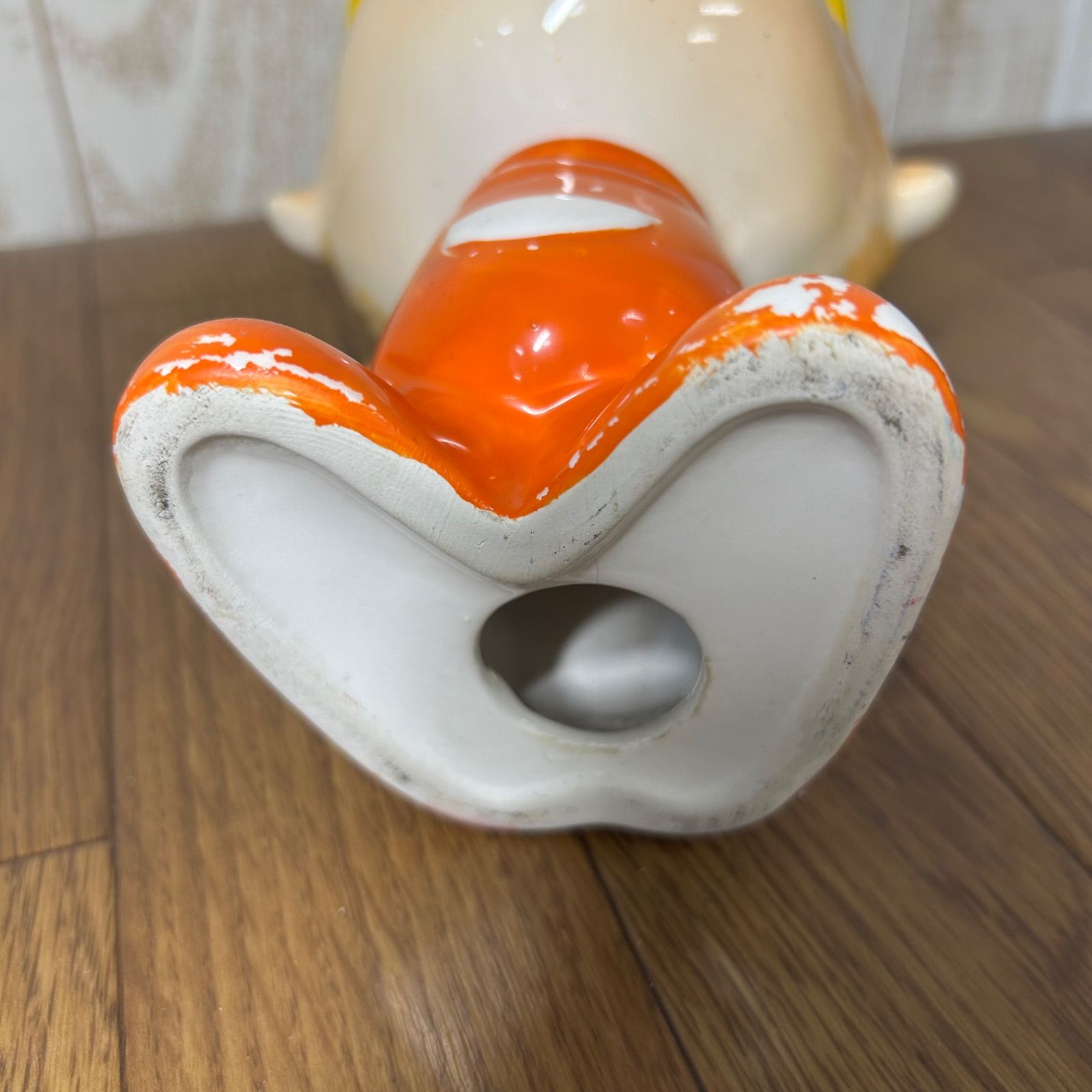 昭和レトロ 水森亜土 陶器 亜土ちゃん 貯金箱 キャラクター あどちゃん