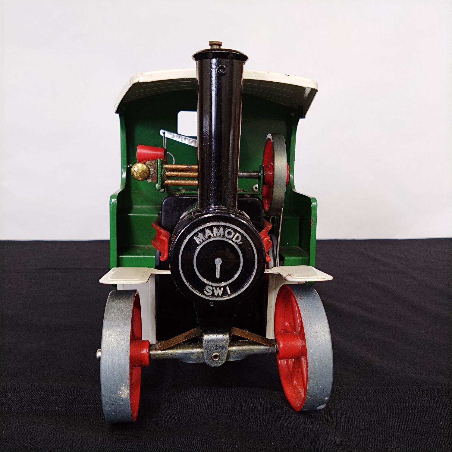 希少未使用☆Mamod社製スチームエンジン【スチームローラー】イギリス