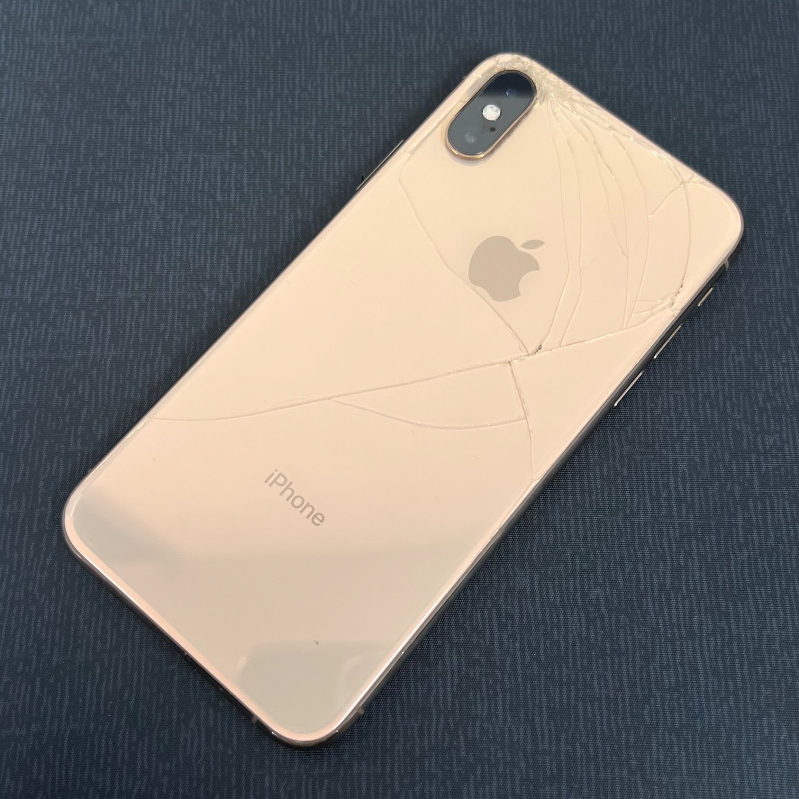 iPhoneXs Max 256GB ゴールド simフリー 最も安い iPhoneXS 256GB