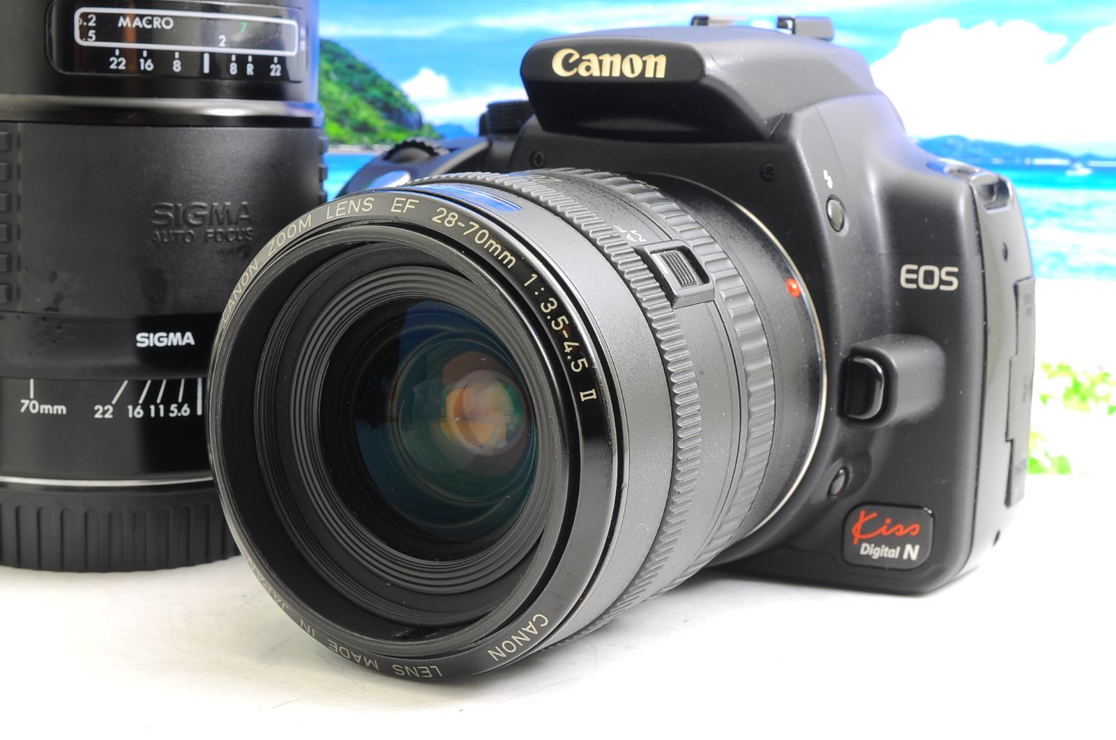 Canon EOS Kiss Digital N レンズセット CANON EOS Kiss デジタルN