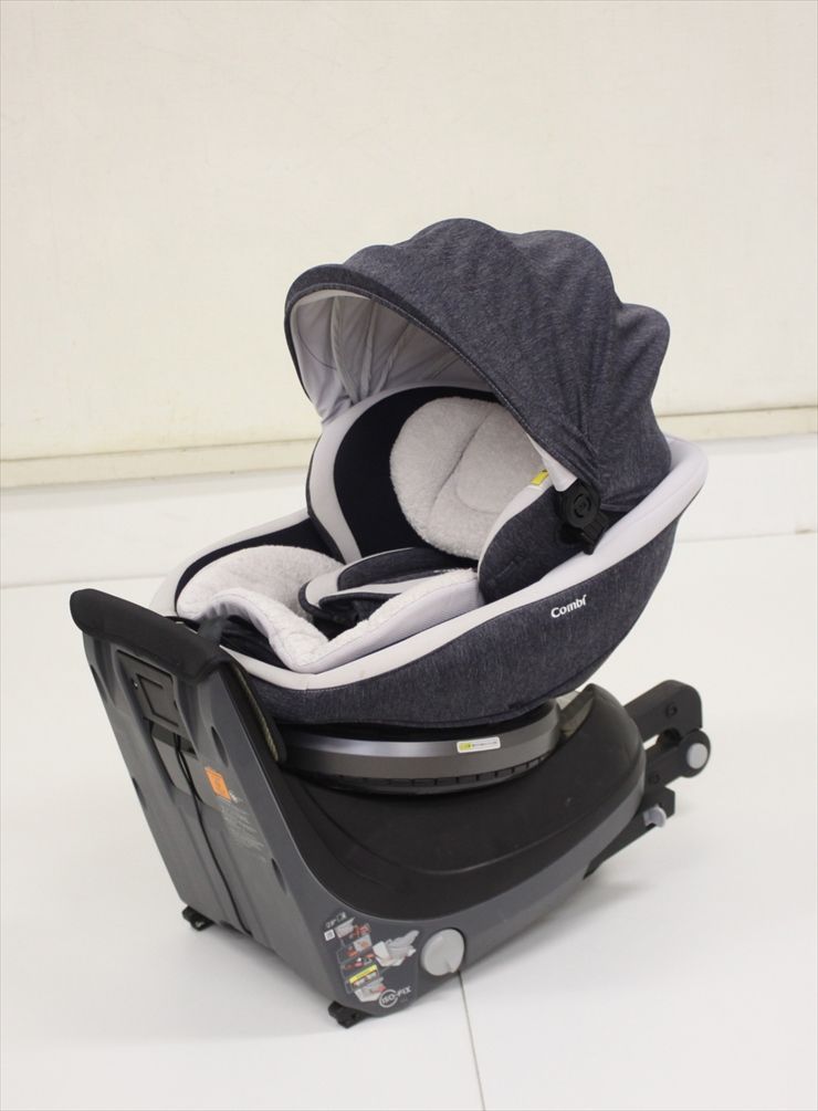 綺麗/クルムーヴスマートEG JG-600/4カ月～4歳頃/日除け/回転/洗濯済