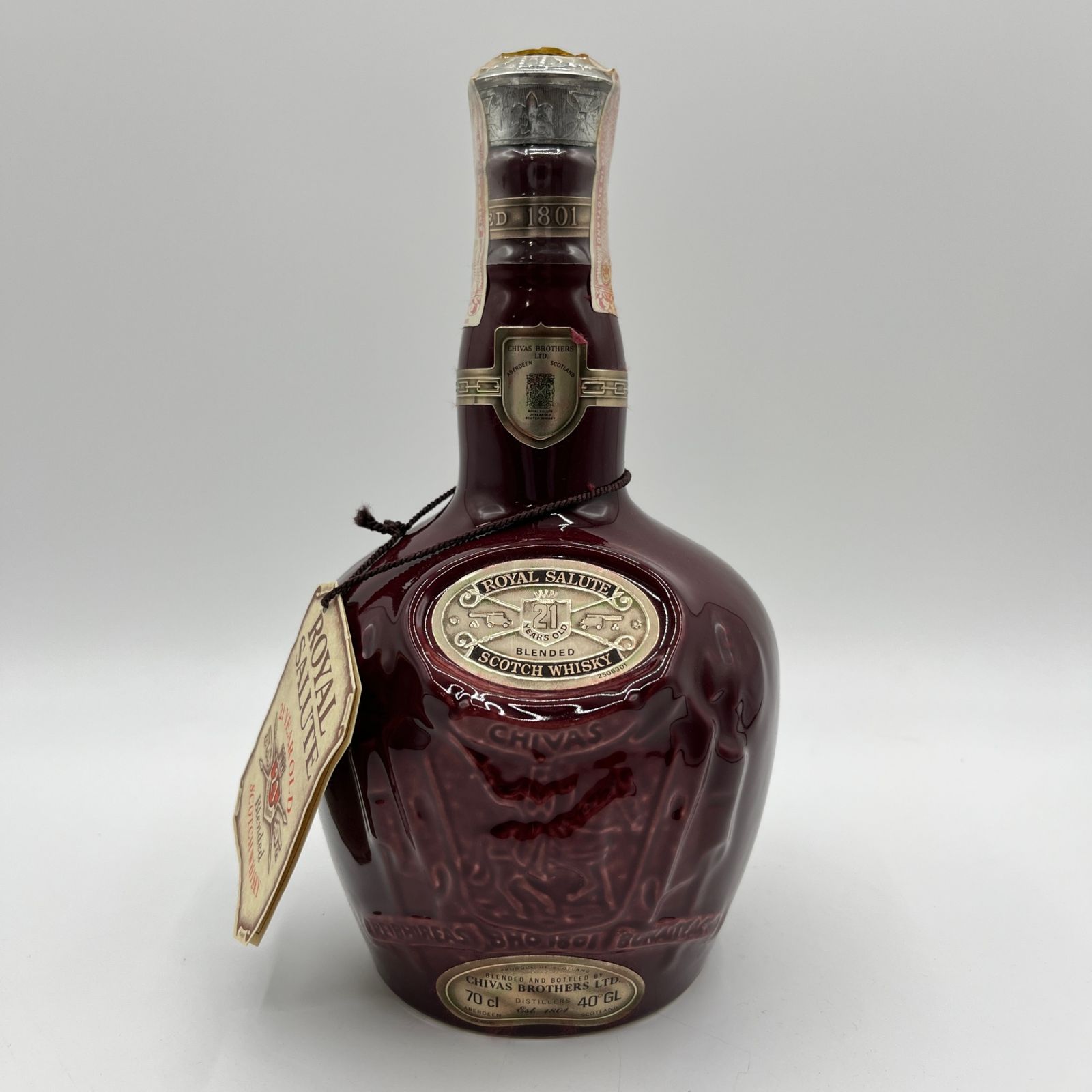 SALUTE 21年 CHIVAS 巾着付き SALUTE 21年 CHIVAS 巾着付き SALUTE 21