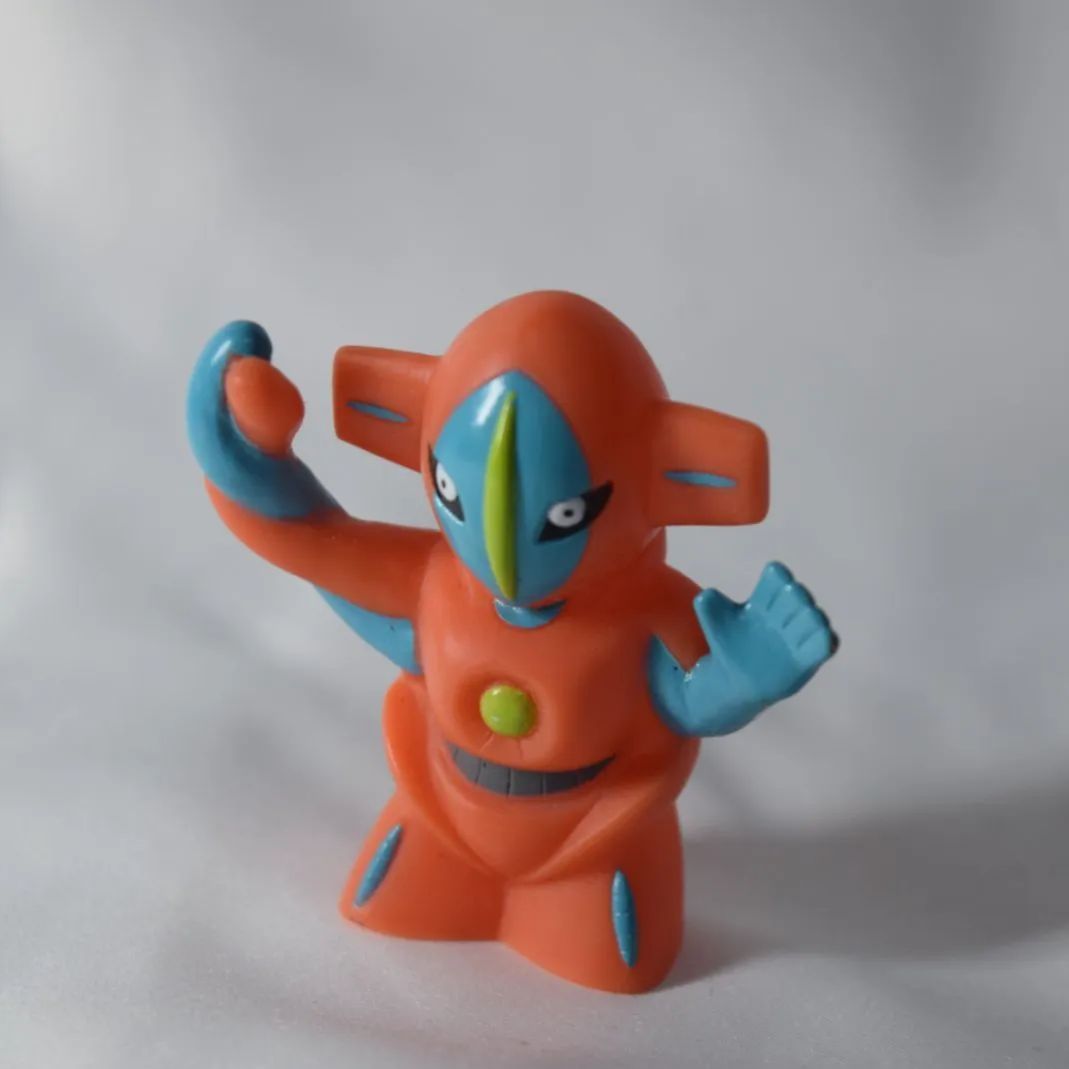 デオキシス 水晶体が緑の個体 ノーマルフォルム 指人形 ポケモンキッズ