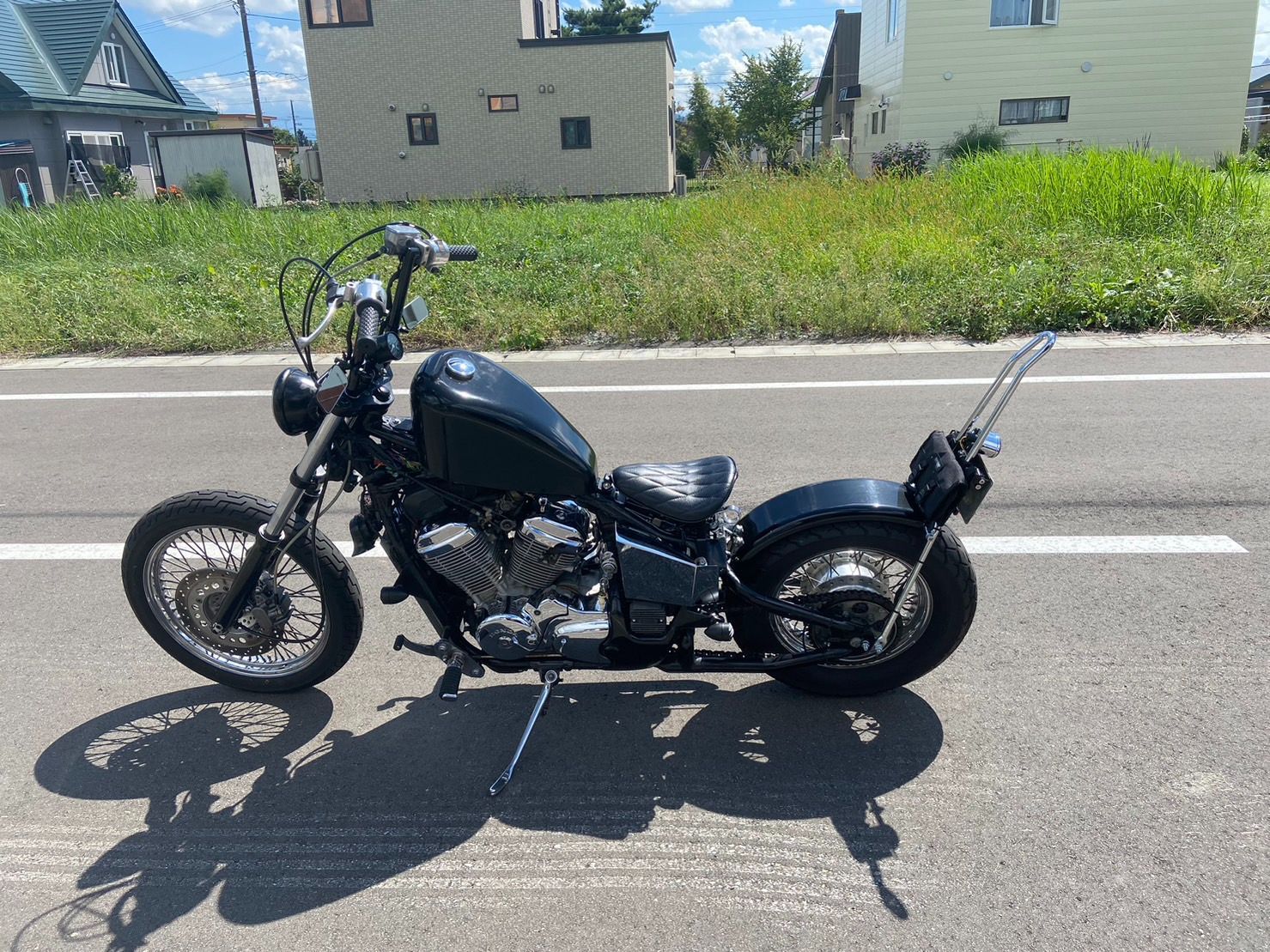 ホンダ スティード スポーツスタータンク スポタン コック付き