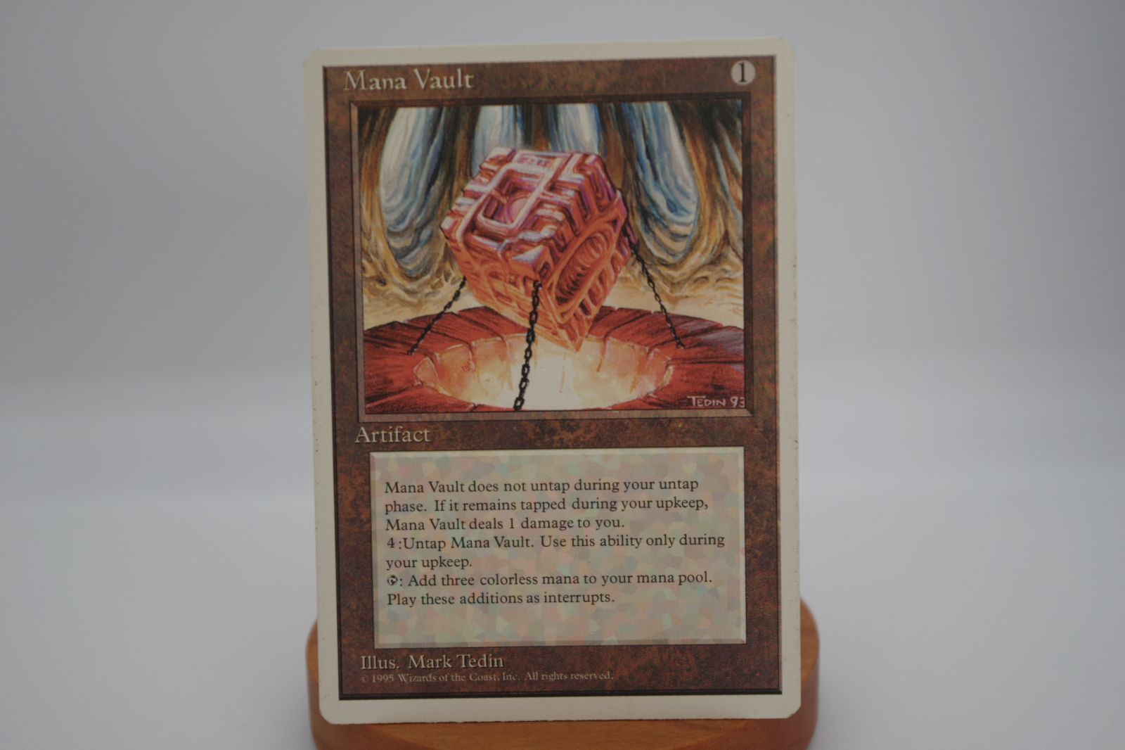 4th 魔力の櫃 日本語 黒枠 第四版 MTG mana vault サインド MTG 魔力