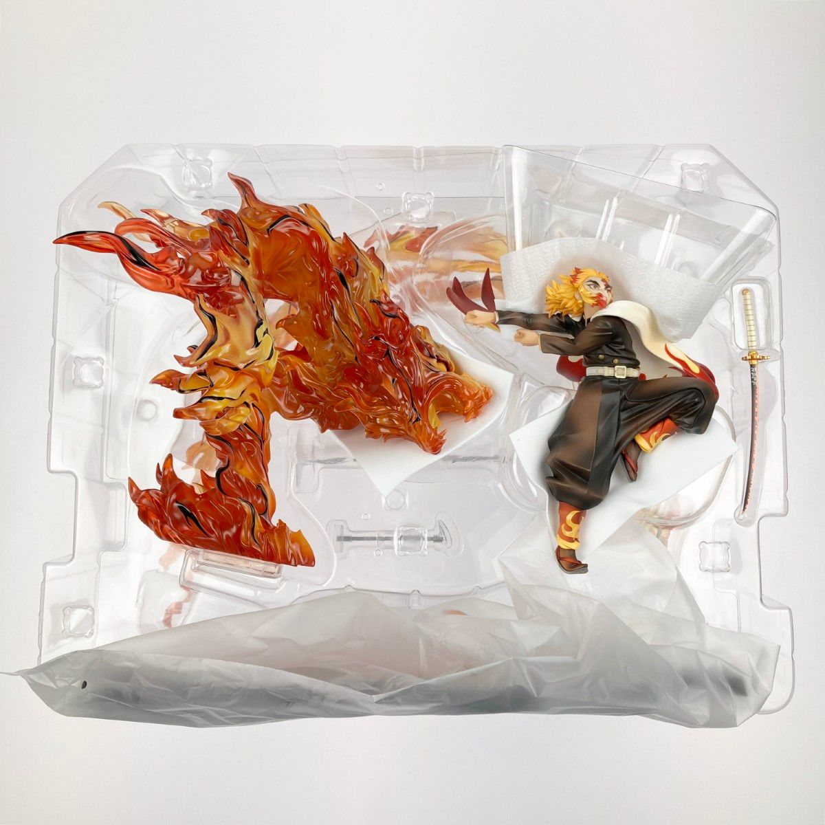 箱なし】煉獄杏寿郎 Precious G.E.M フィギュア 伍ノ型 炎虎 Precious