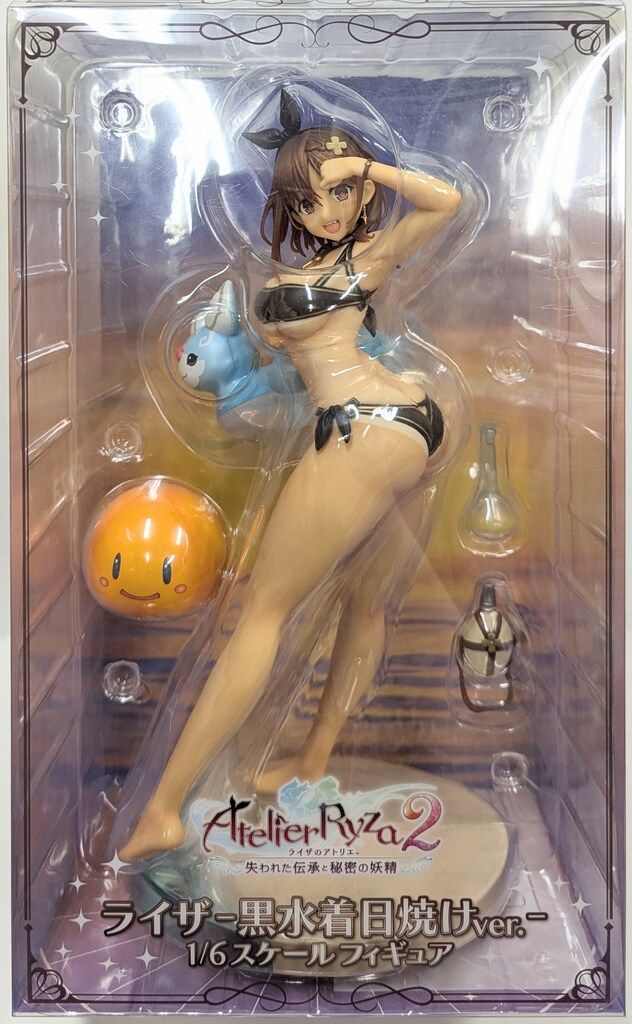 ライザ 水着 フィギュア 黒水着日焼け ver スピリテイル Amazon.co.jp