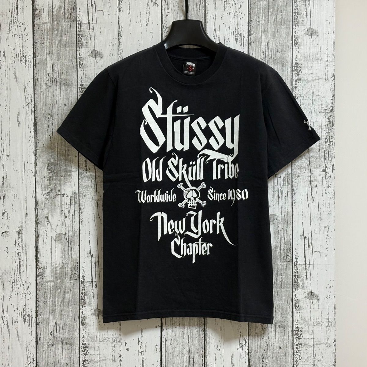 STUSSY オールドステューシー 黒タグ ベアプリント 90s オーストラリア