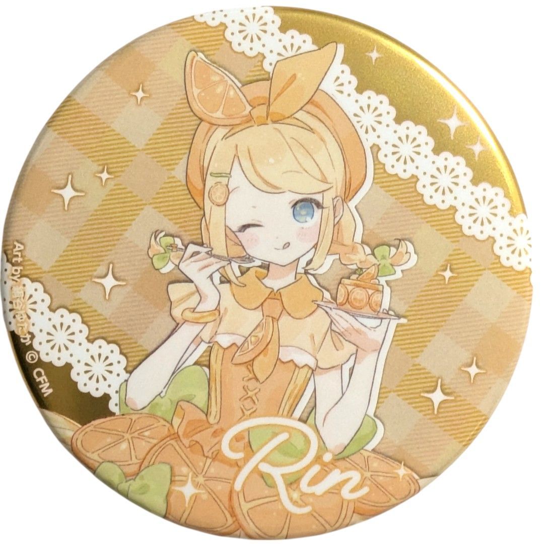 初音ミク Culture39 大き目メタリック缶バッジ 2023 4BOX④ グッズ