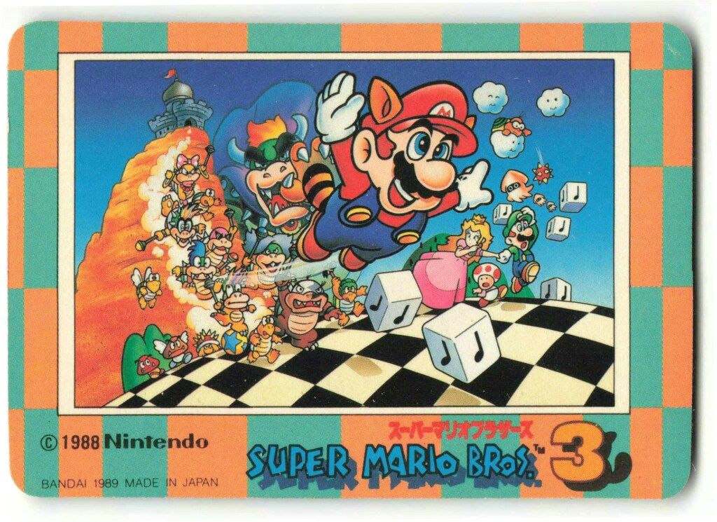 スーパーマリオブラザーズ3 カードダス スーパーマリオブラザーズ3