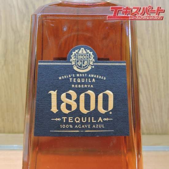 未開栓 プレミアムテキーラ TEQUILA RESERVA 1800 Anejo クエルボ