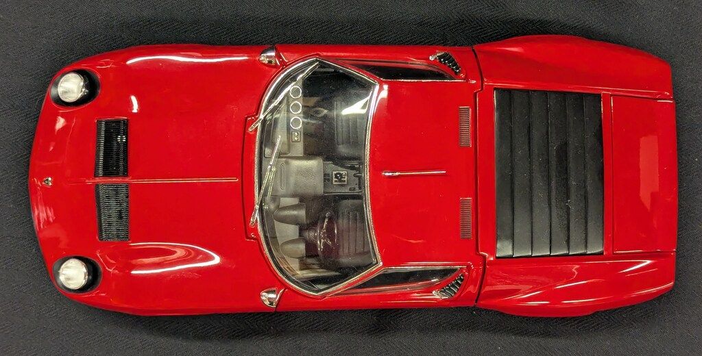 京商 1/18 ランボルギーニ ミウラ P400 SV(Red/Gold) 販売 08317R