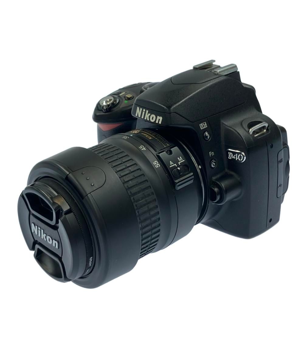 デジタル一眼カメラ D40 ショップ レンズキット 大人気】 Nikon ニコン