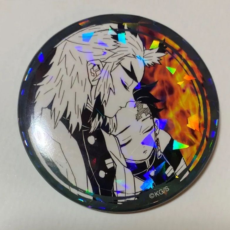 ☆ 鬼滅の刃 モクテル 缶バッジ 4個 煉獄① 鬼滅の刃 ufotable