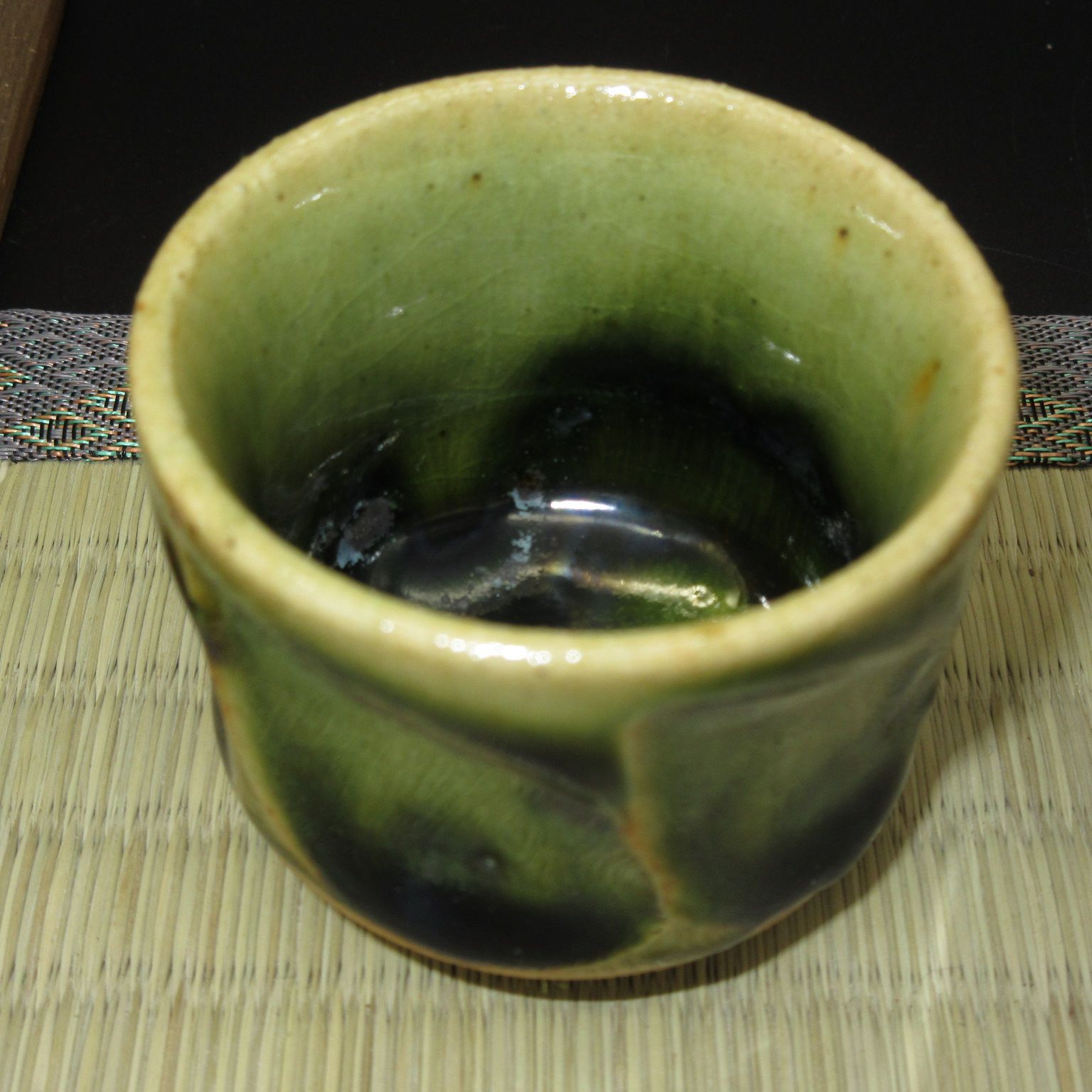 古瀬戸 美濃焼 黄瀬戸 瀬戸焼 盃 ぐい呑み 猪口 古陶 古瀬戸