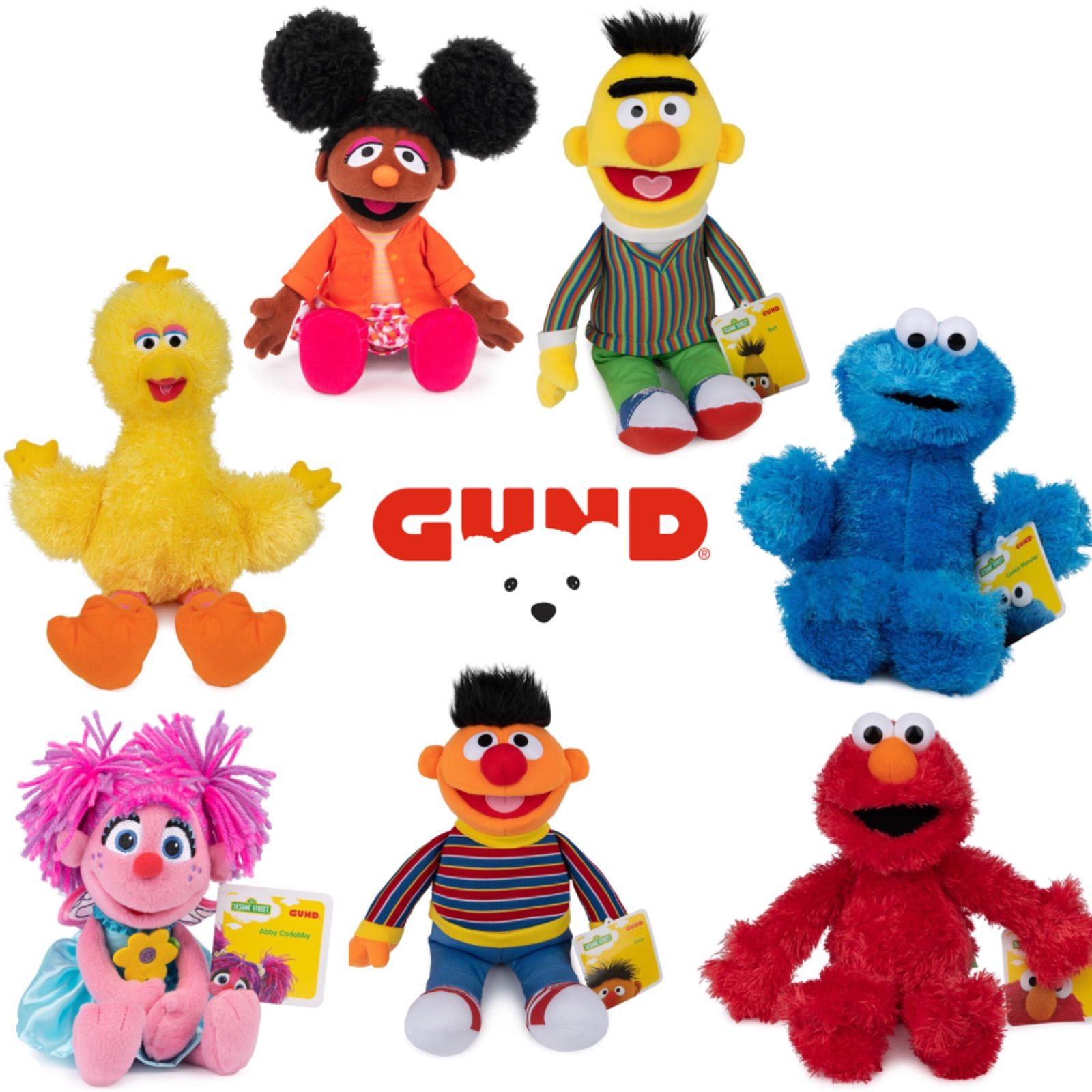 KAWS×セサミストリート バートとアーニー セット ぬいぐるみ GUND