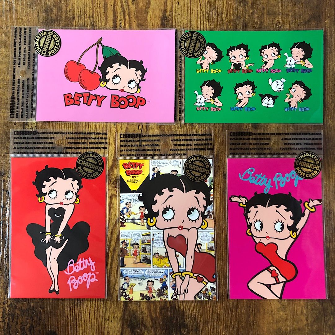 戦前 絵葉書 ミッキー BettyBoop ベティ ポストカード 昭和レトロ