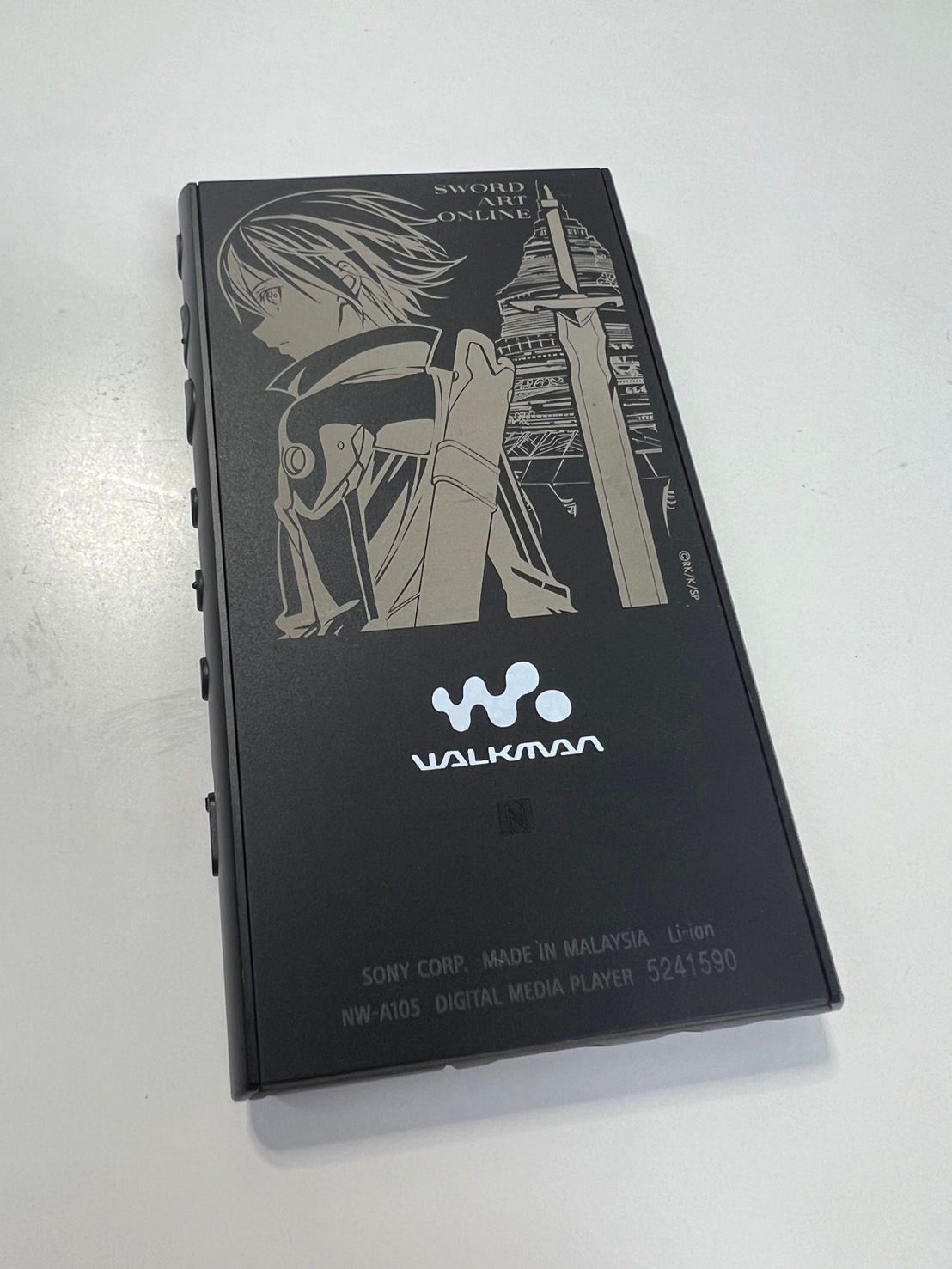 SONY ウォークマン NW-A105/ソードアート・オンライン/キリト