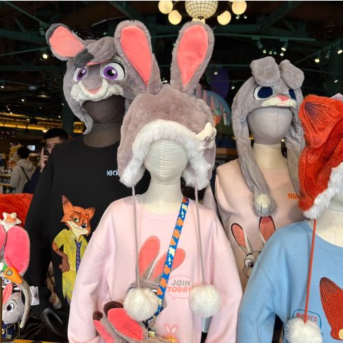 ディズニー ズートピア ニック ジュディ ファンキャップ 帽子 被り物