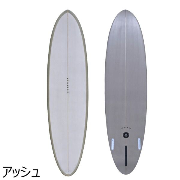 ラッセン直筆サーフボード黒色