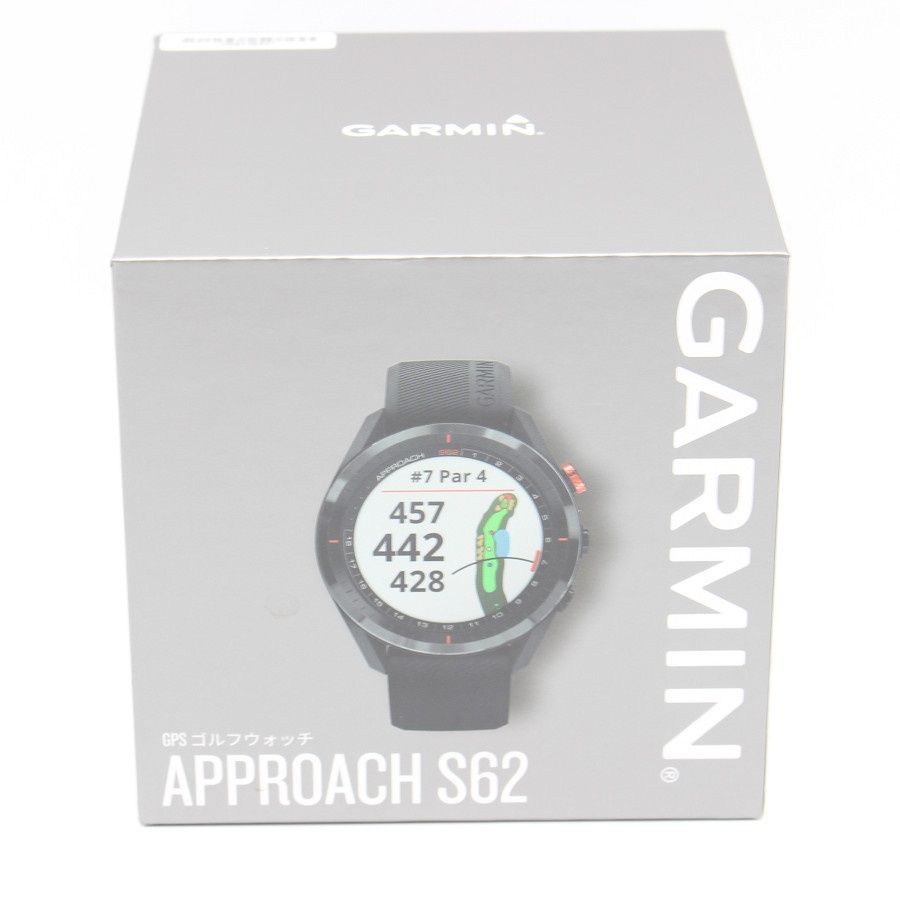 Garmin Approach S62 GPSゴルフナビ ストア GARMIN Approach S62 Black