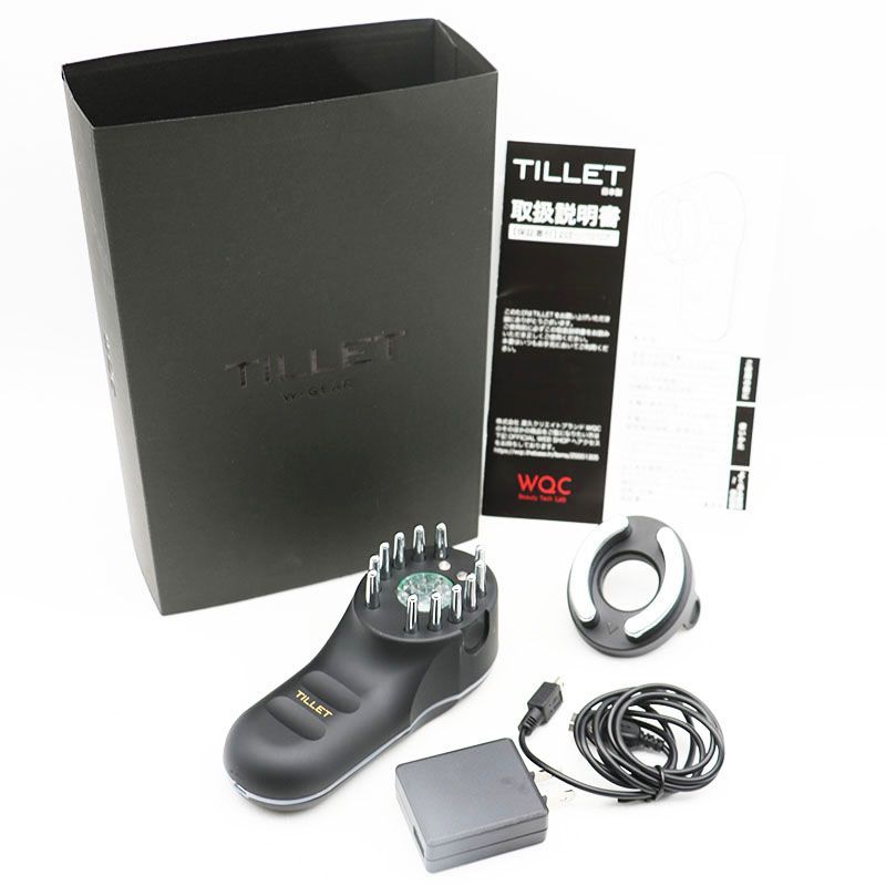 フェイス＆ヘアトリートメント機器TILLET（ティレット）（ゴールド_