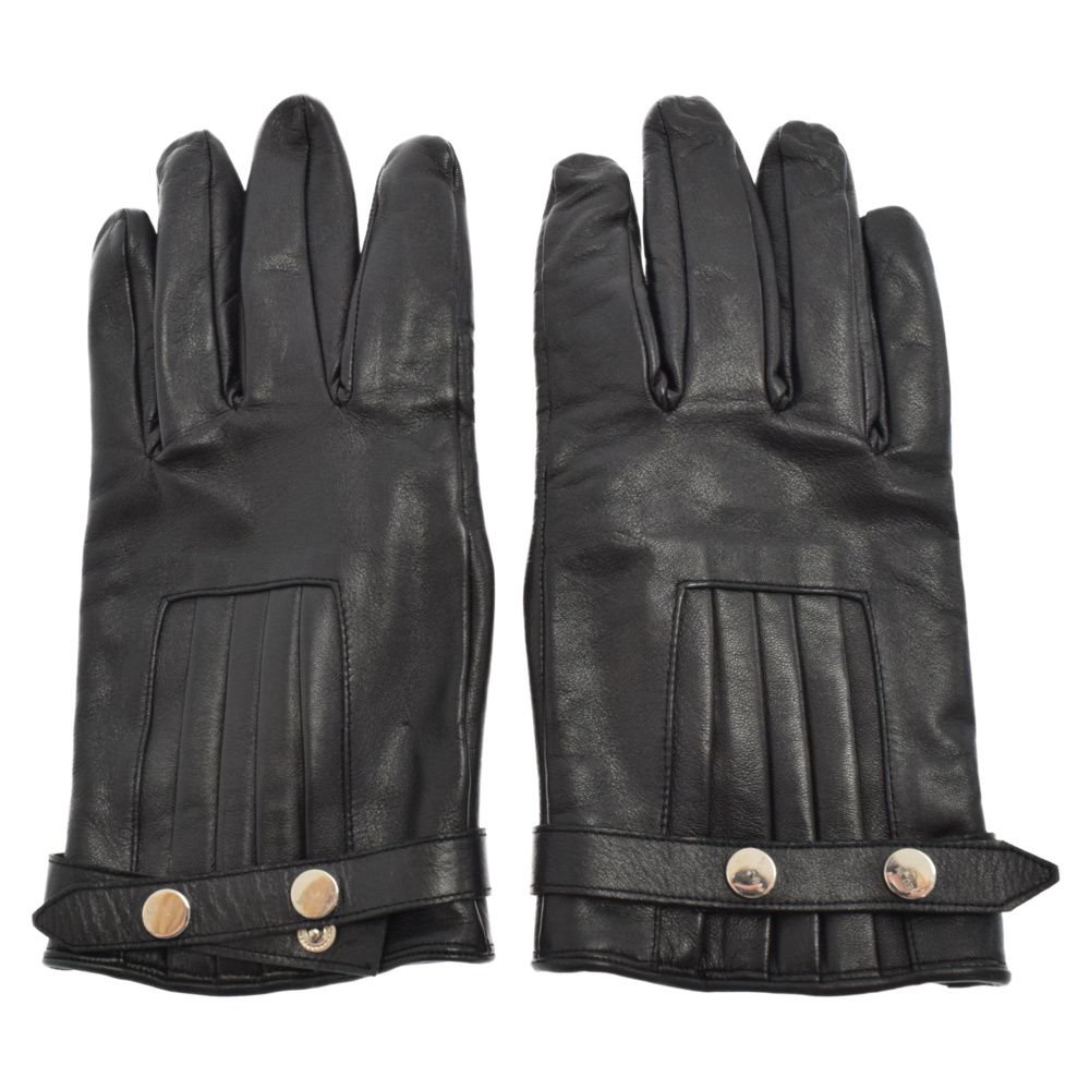 NEU_IN ブラック レザー手袋 NEU_IN ブラック レザー手袋