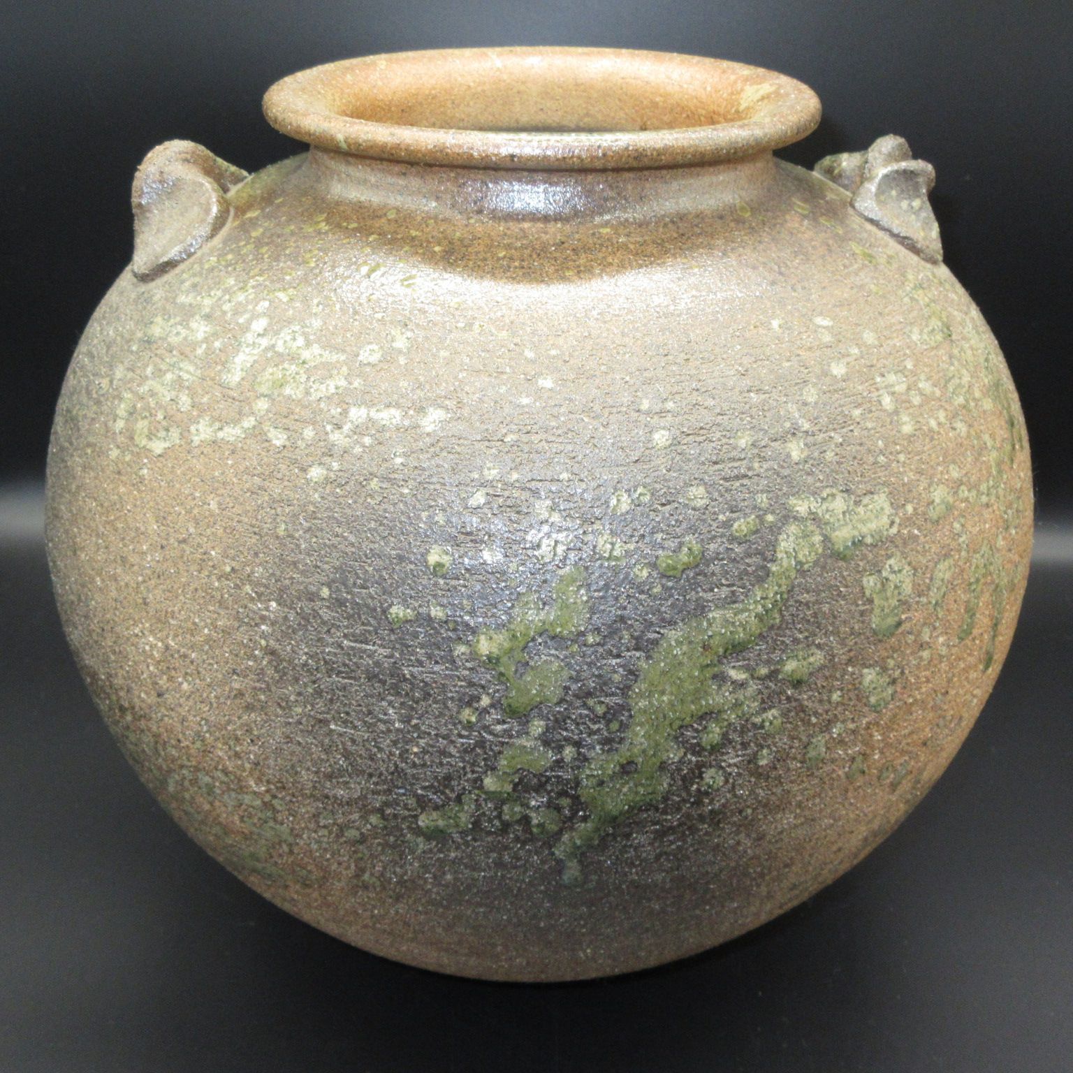 壺】備前？信楽？魯山人？ 花生 花瓶 【公式通販】