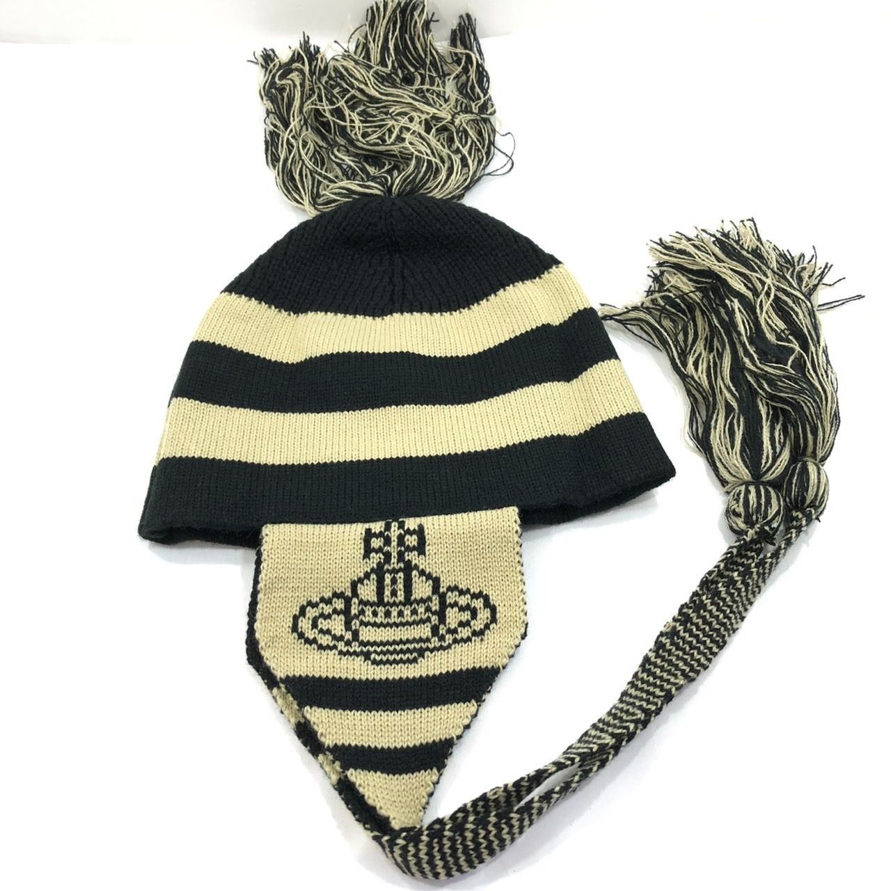 Vivienne Westwood ニット帽 ORBフラップ付きワッチ NANA Vivienne