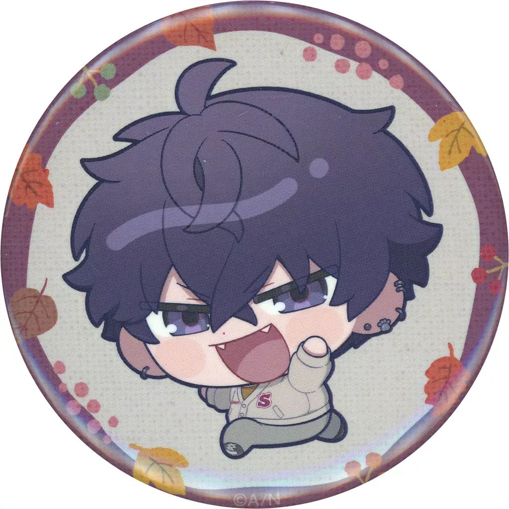 にじさんじ 佐伯イッテツ まねきねこ art 缶バッジ 中古】バッジ