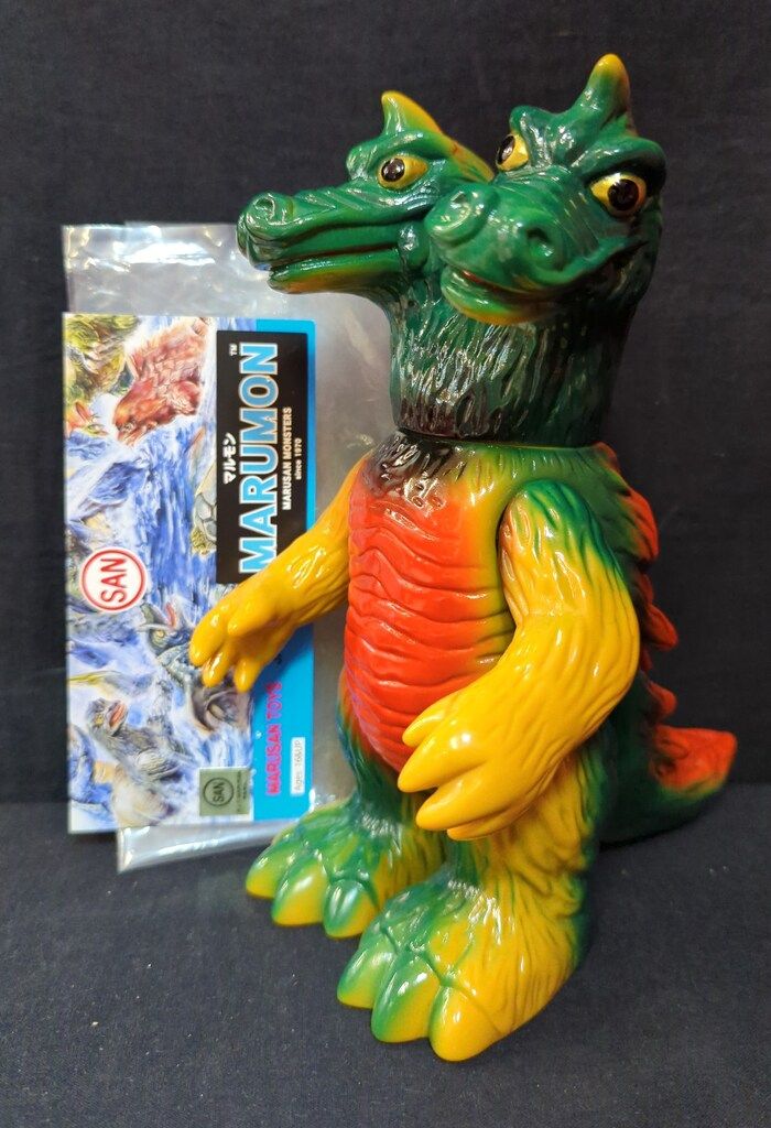 マルサン 火山怪獣 バロン 70's カラー ソフビ マルモン MARUSAN