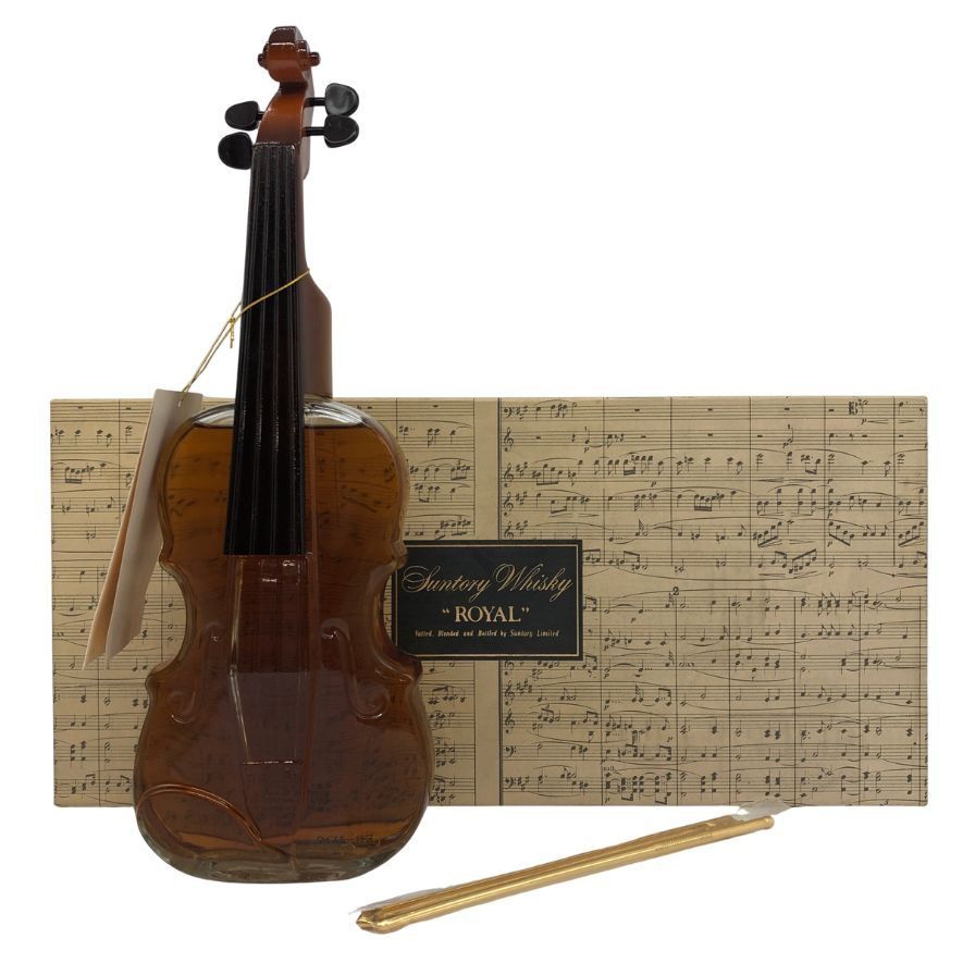 サントリー ローヤル ウイスキー バイオリン型ボトル 700ml 43% 古酒