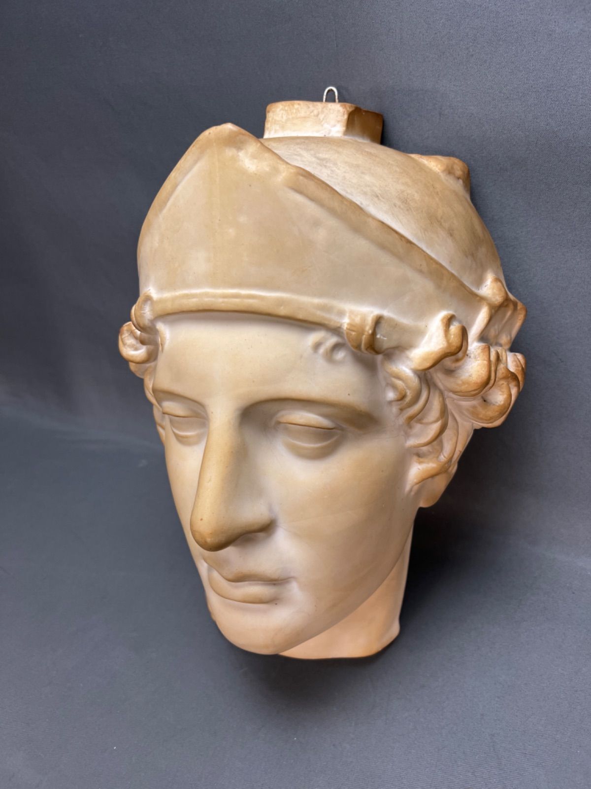 青年マルス 首像 石膏像 デッサン 石川古代彫刻SS 美術 インテリア