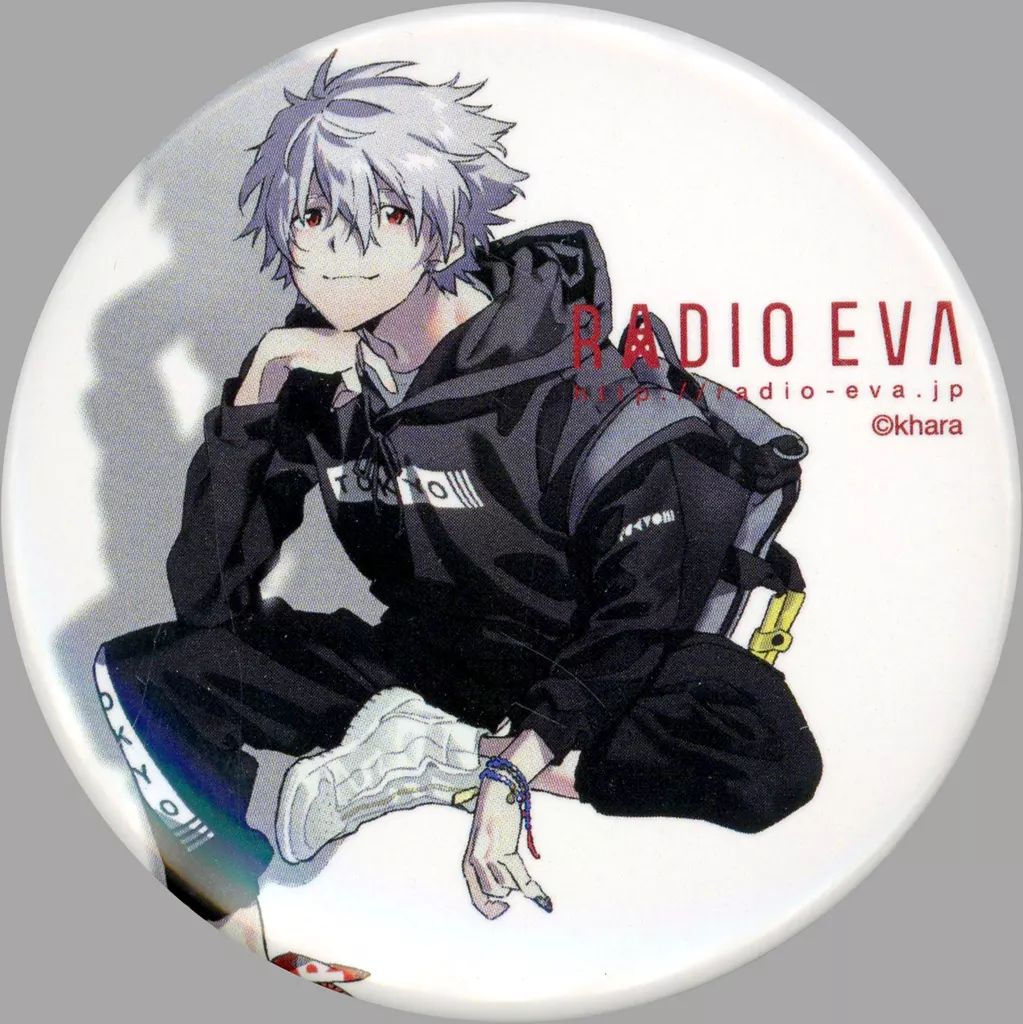 エヴァンゲリオン 台北限定 POP UP CAFE 缶バッジ 渚カヲル