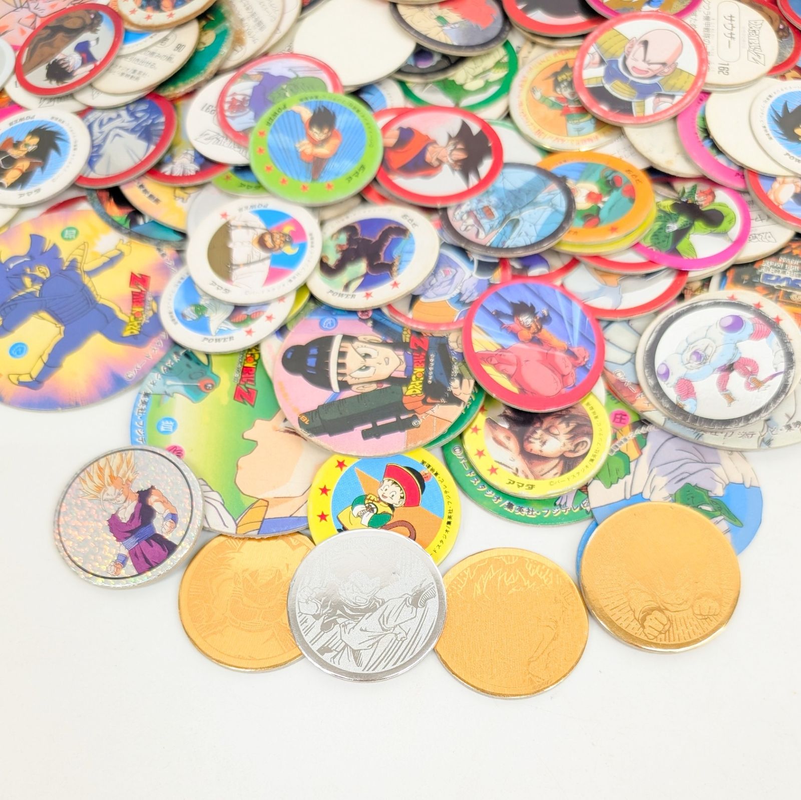 ドラゴンボール メンコ 面子 未開封あり レア 激レア 23cmの巨大丸面子