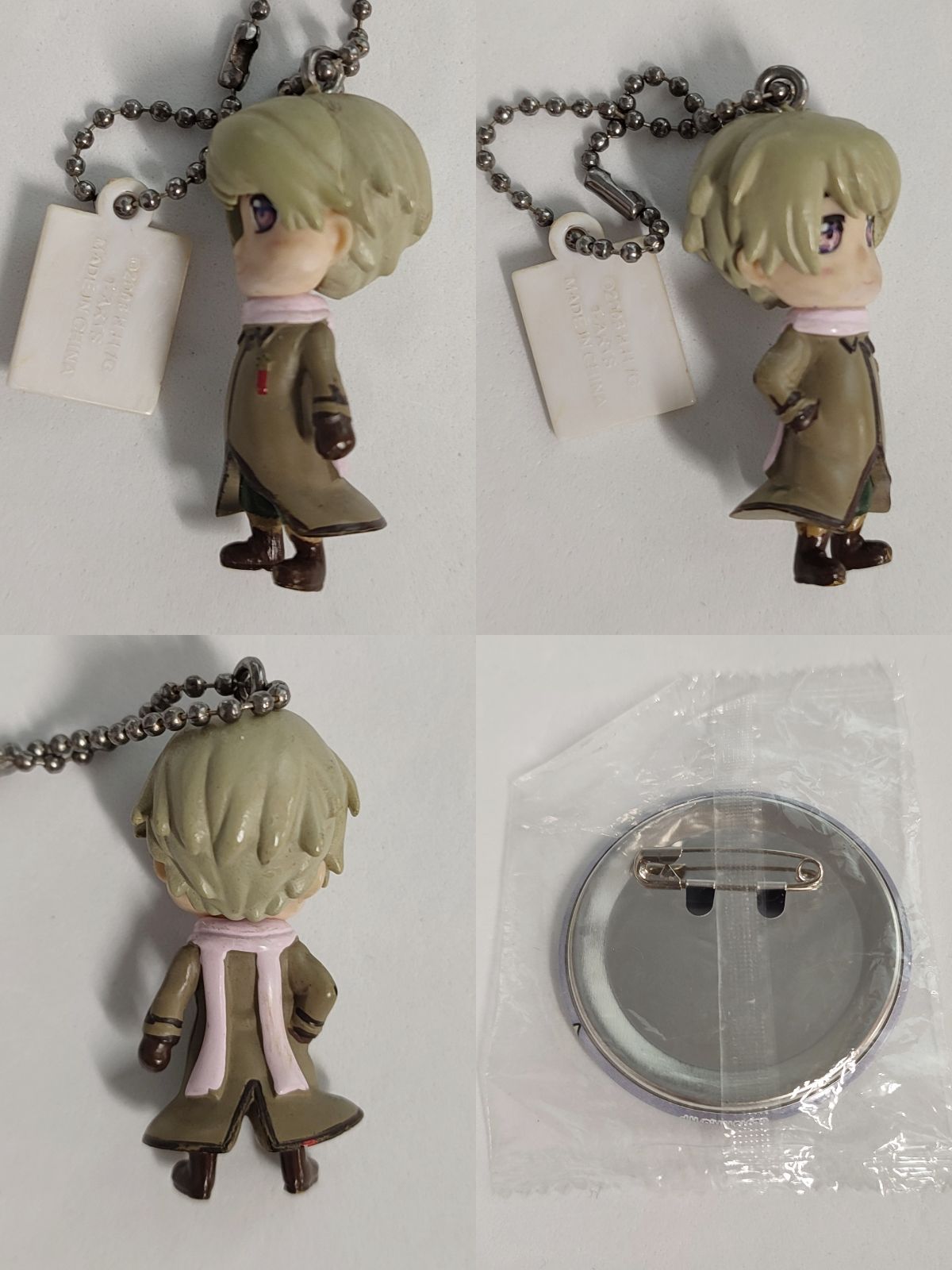 新品未開封】ヘタリア ロシア レザーバッジ ヘタリア ロシア ハート型