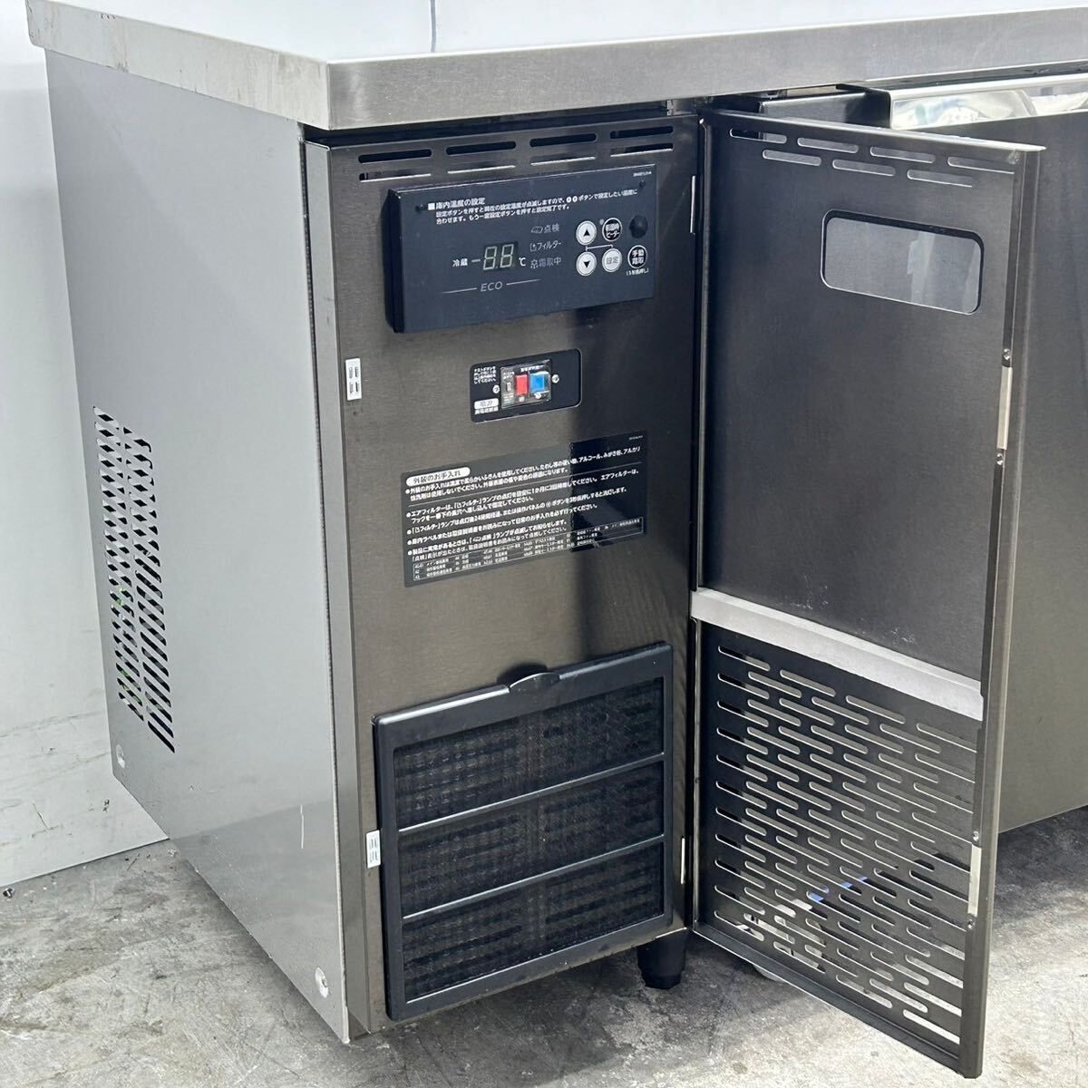 2023年製ホシザキ業務用コールドテーブル台下冷蔵庫RT-120MNCG 2021年