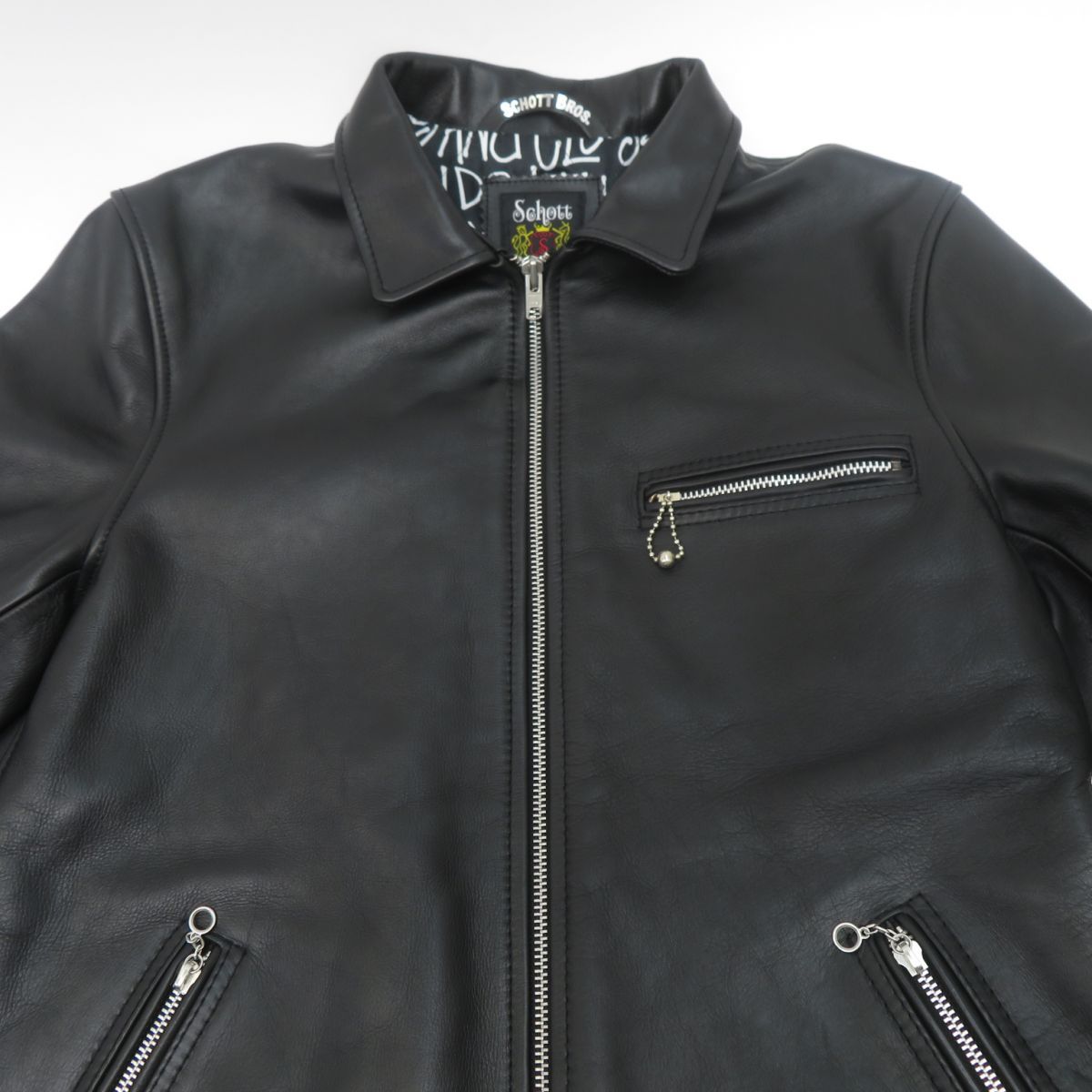 STUSSY×SCHOTT ステューシー ショット Classic Truck Jacket シングル