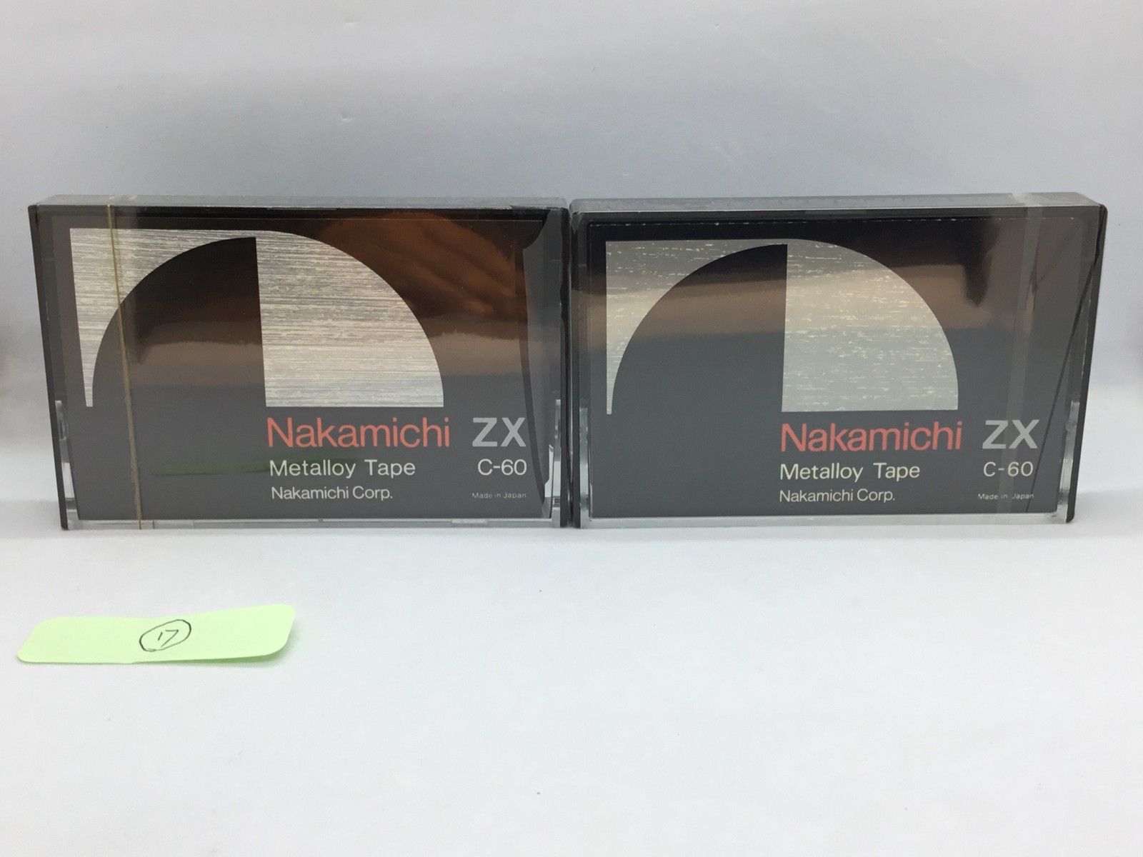 ⑦☆ 未開封 2点セット シュリンク少々破れあり ◇ 工場 Nakamichi ZX C-