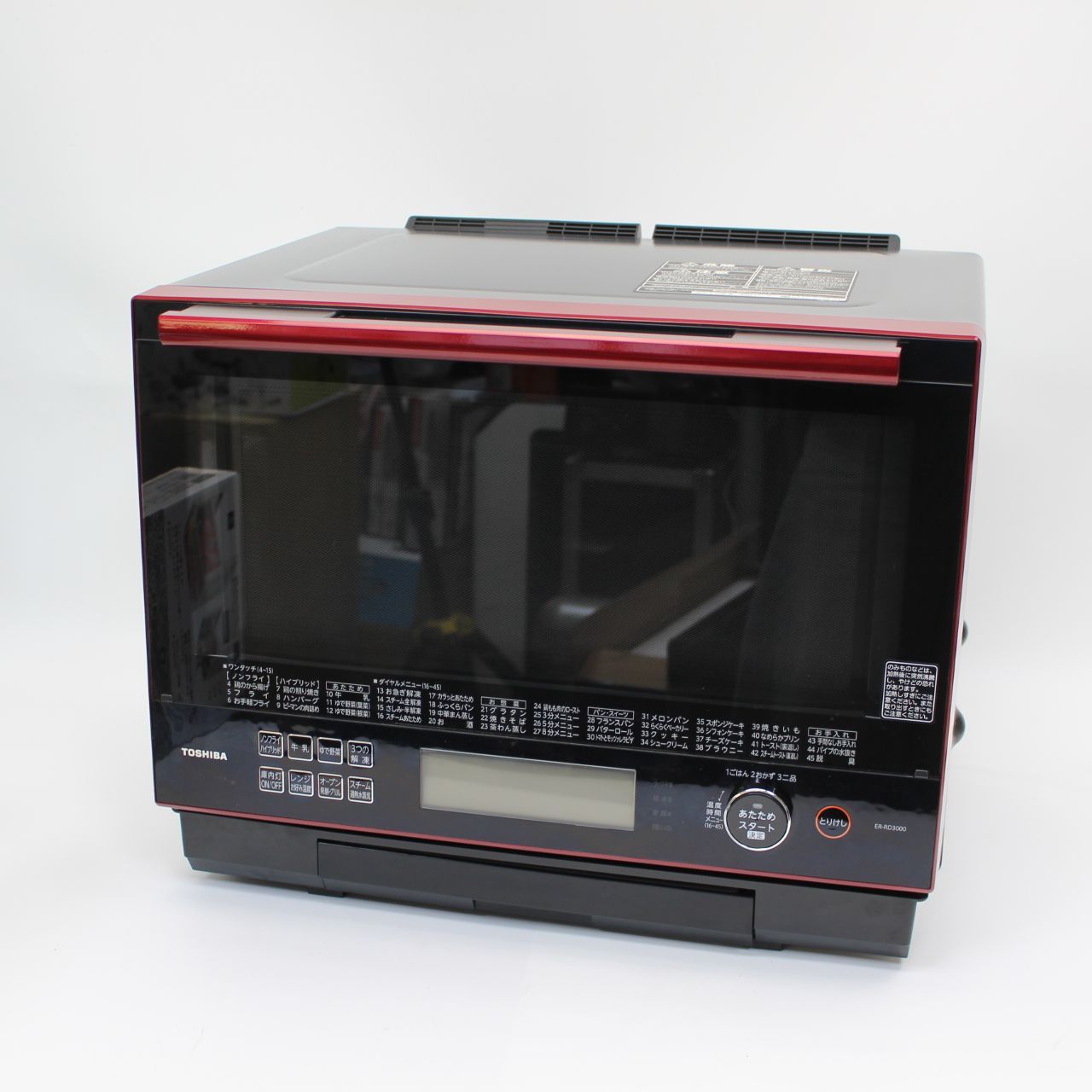 東芝過熱水蒸気オーブンレンジ ER-JZ5000（R） 東芝 ER-JZ5000(R) 2022