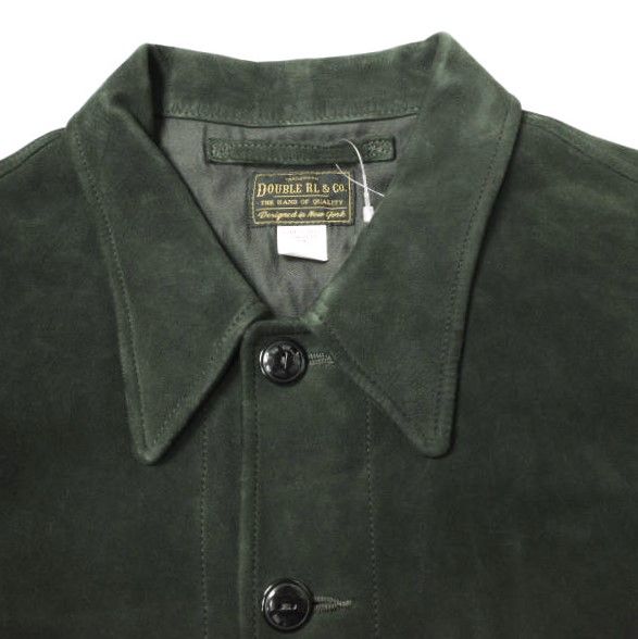 新品 RRL ダブルアールエル Hadley Suede Jacket スエードレザー