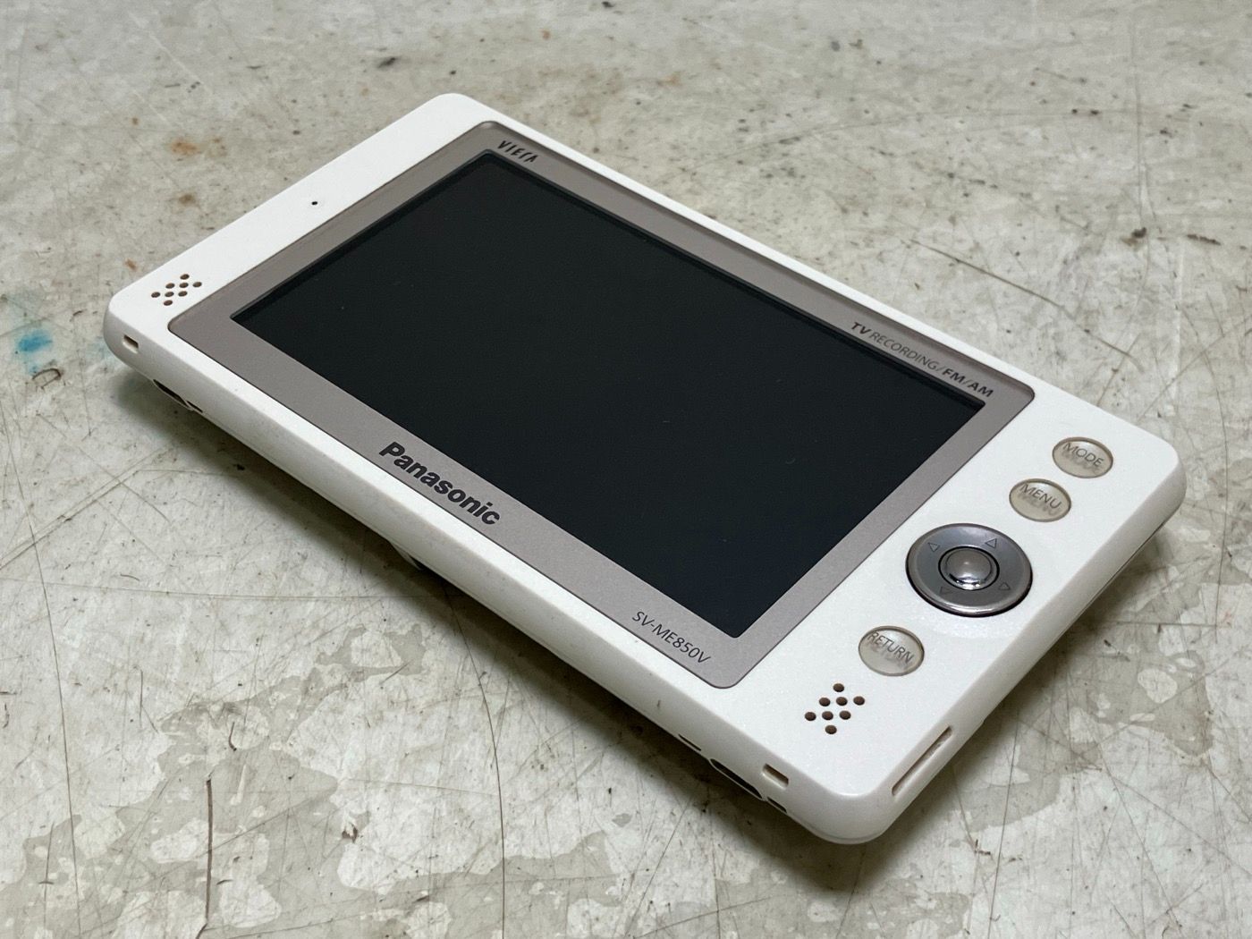 Panasonic SV-ME850V-W Panasonic ポータブルテレビ SV-ME850V