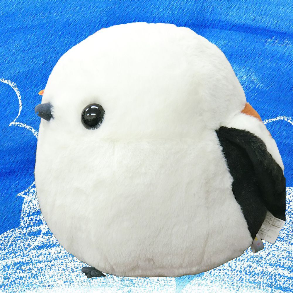 北海道 シマエナガ ぬいぐるみ BIG - メルカリ