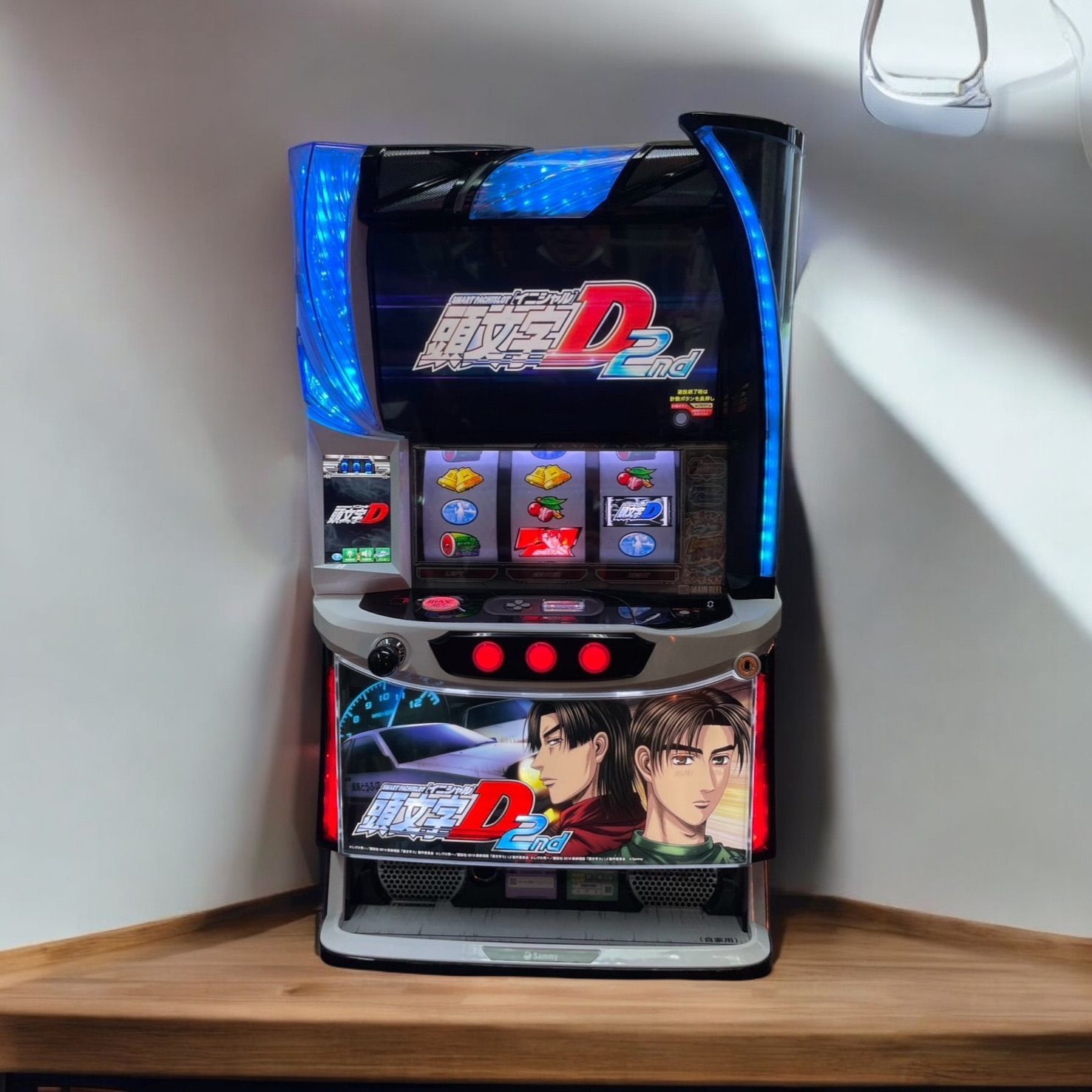 頭文字D2 スマスロ実機 簡易ユニット付 送料無料 頭文字D 2nd