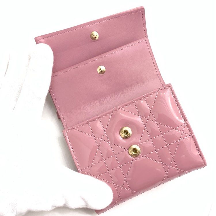 楽天市場】ディオール ピンク（形状（財布）三つ折り財布