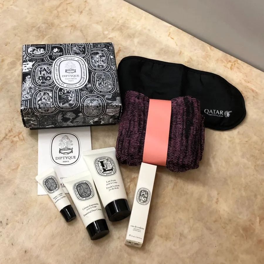 未使用&未開封5setカタール航空 ビジネスクラスアメニティdiptyque