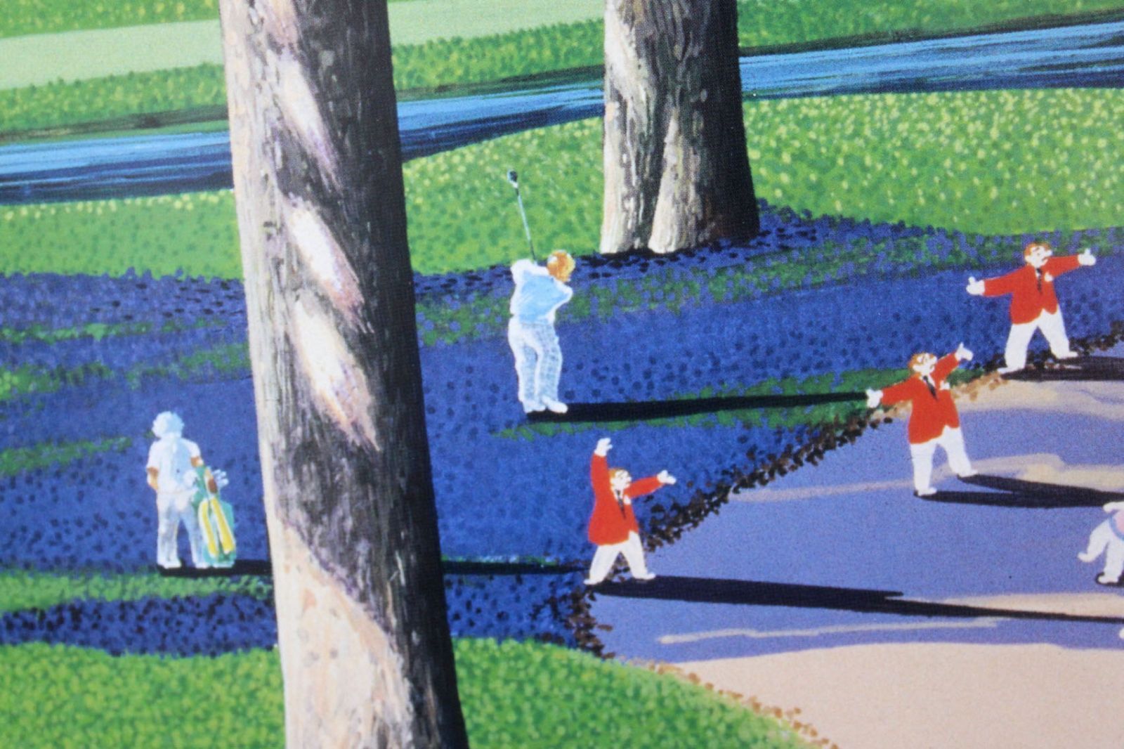 ヒロ ヤマガタ「PGAチャンピオンシップ」展示用フック付アートポスター