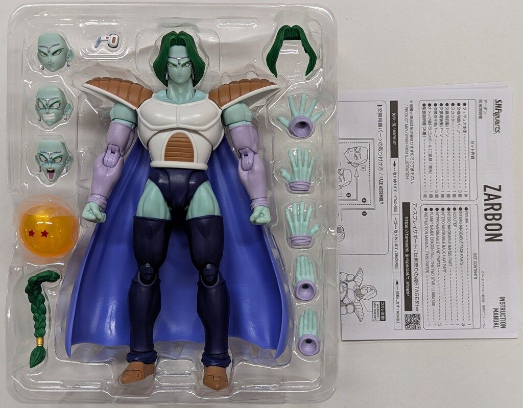 BANDAI SPIRITS 本物 S.H.Figuarts ザーボン S.H.Figuarts ドドリア