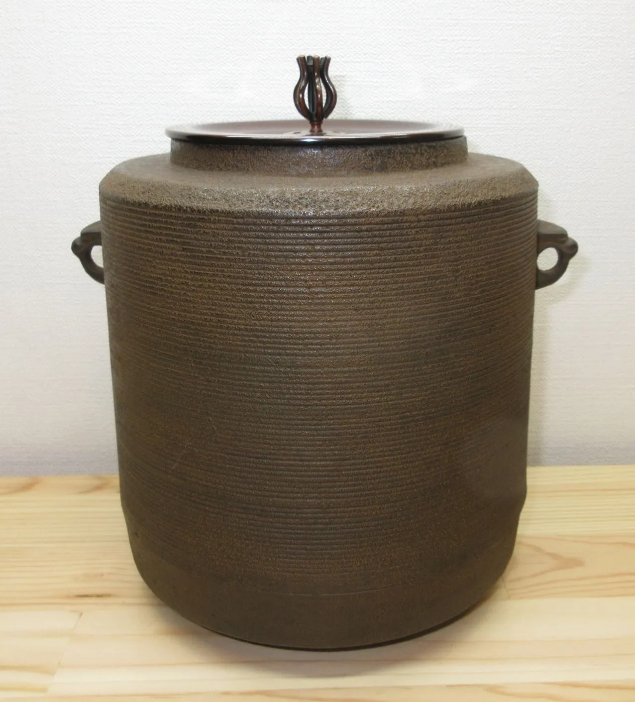 希少・早い者勝ち❗️糸目筒釜 しきの釜 錆びない 茶道具 希少・早い者